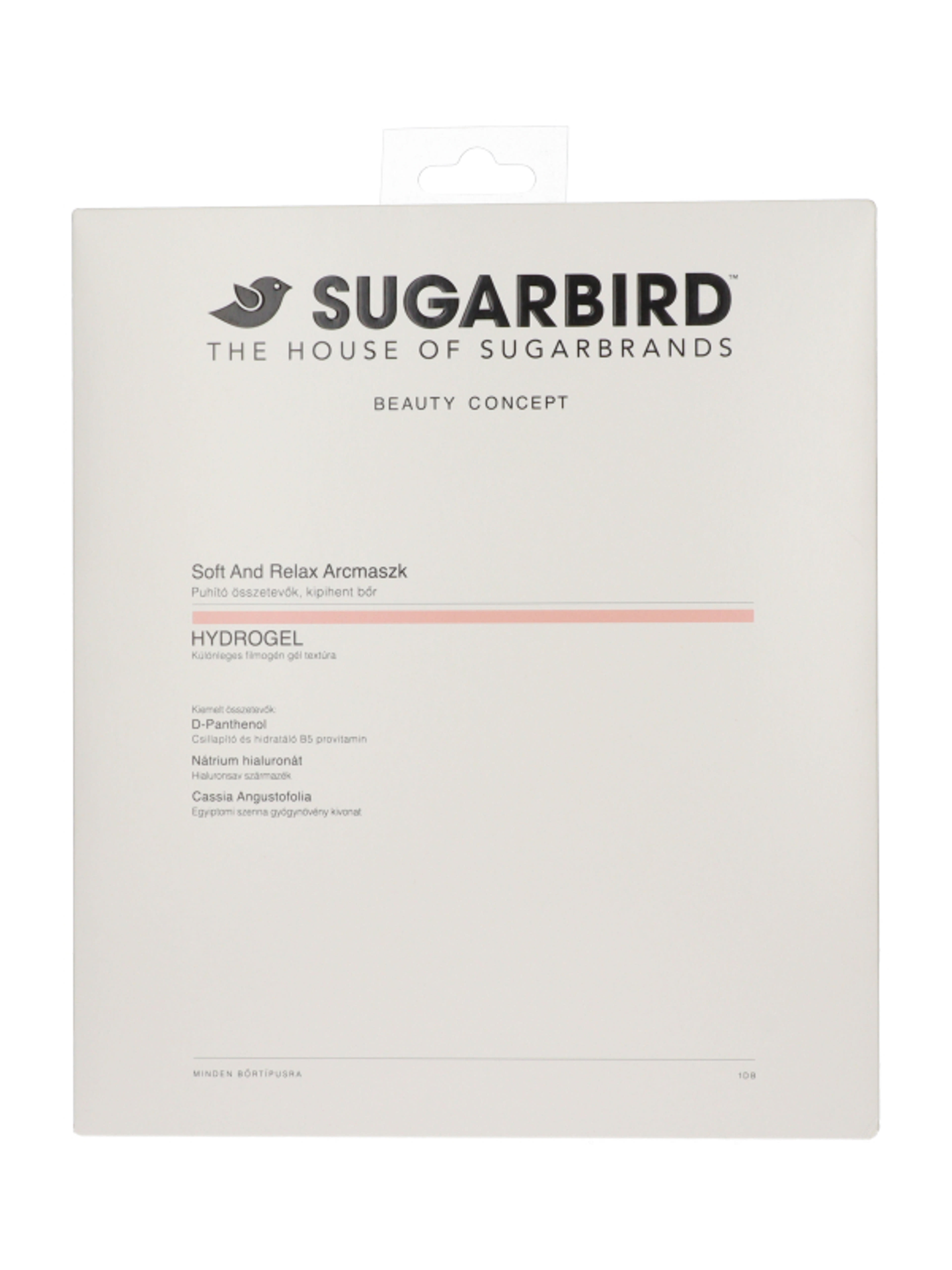 Sugarbird Soft&Relax arcmaszk - 1 db-1