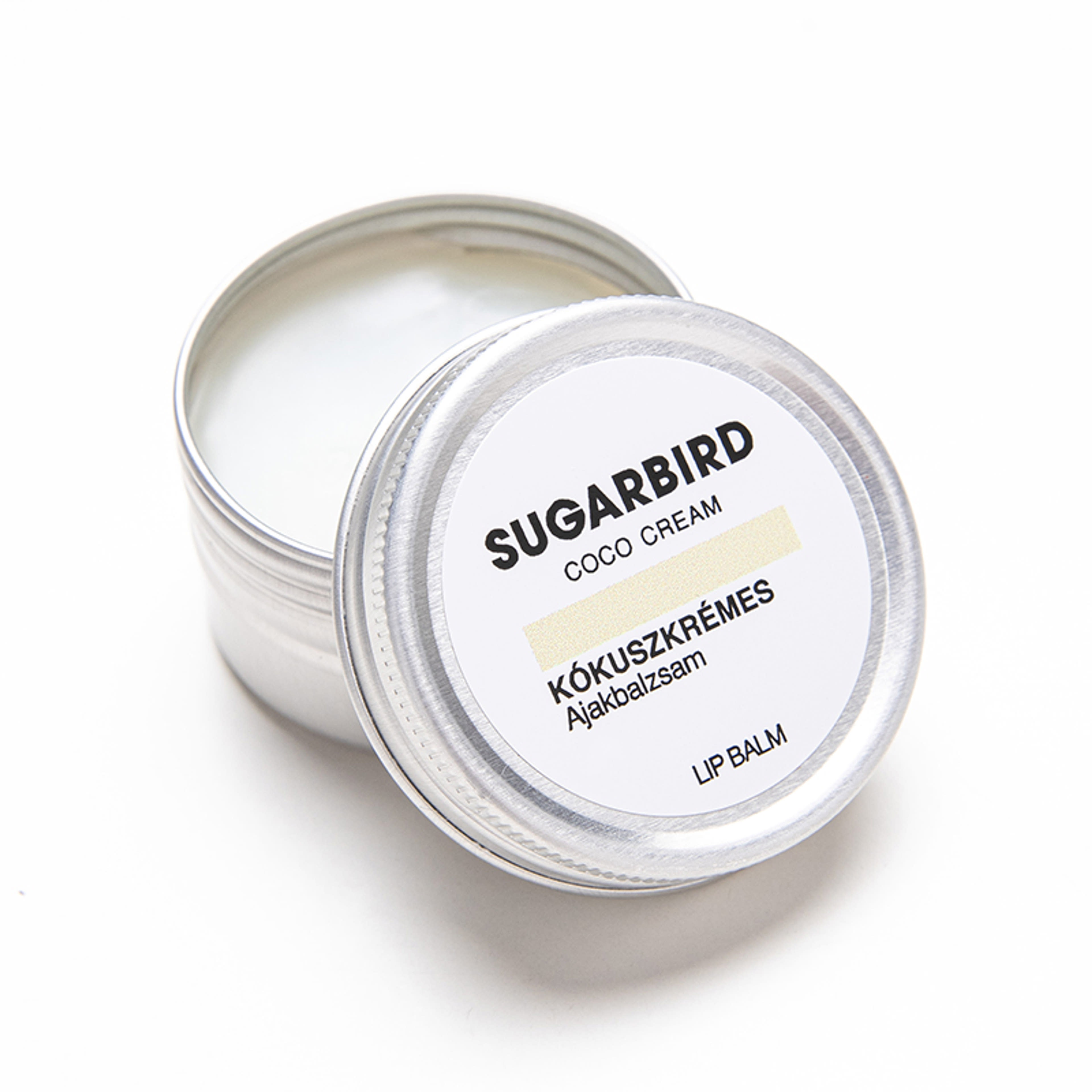 Sugarbird ultra tápláló ajakbalzsam kókuszkrémes - 1 db-3