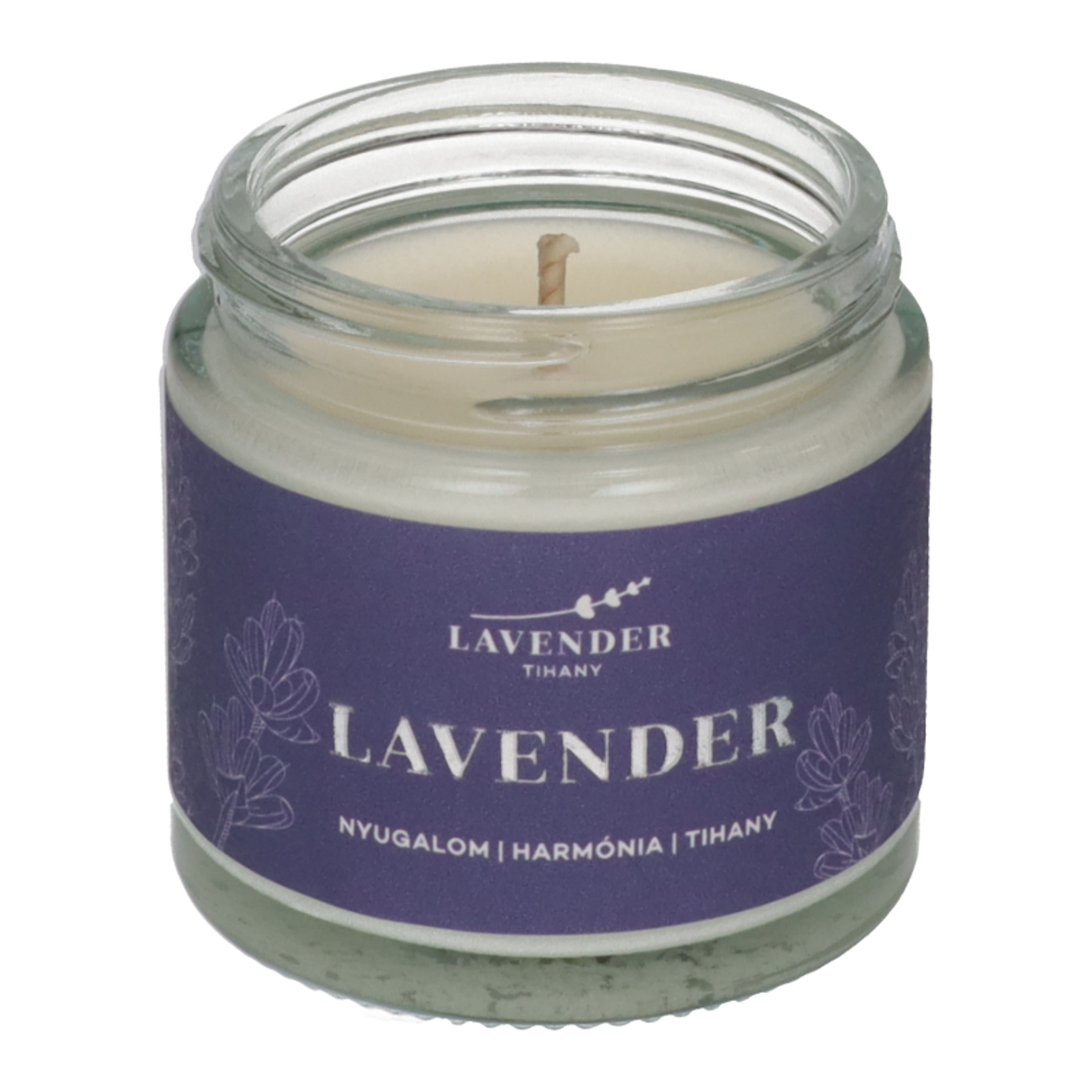 Lavender Tihany levendula szójaviasz gyertya - 1 db-4