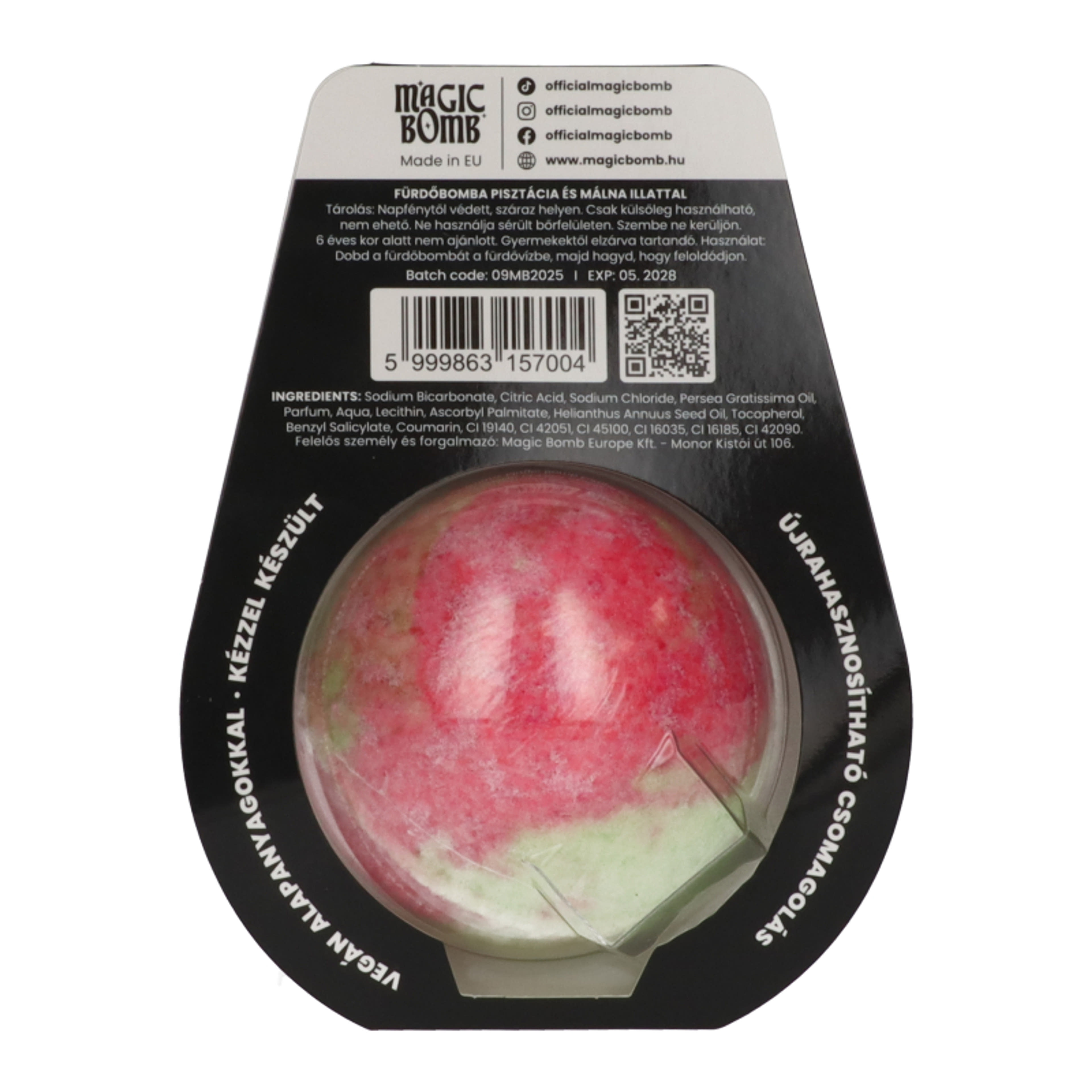 Magic Bomb Pisztácia fürdőbomba - 210 g-2