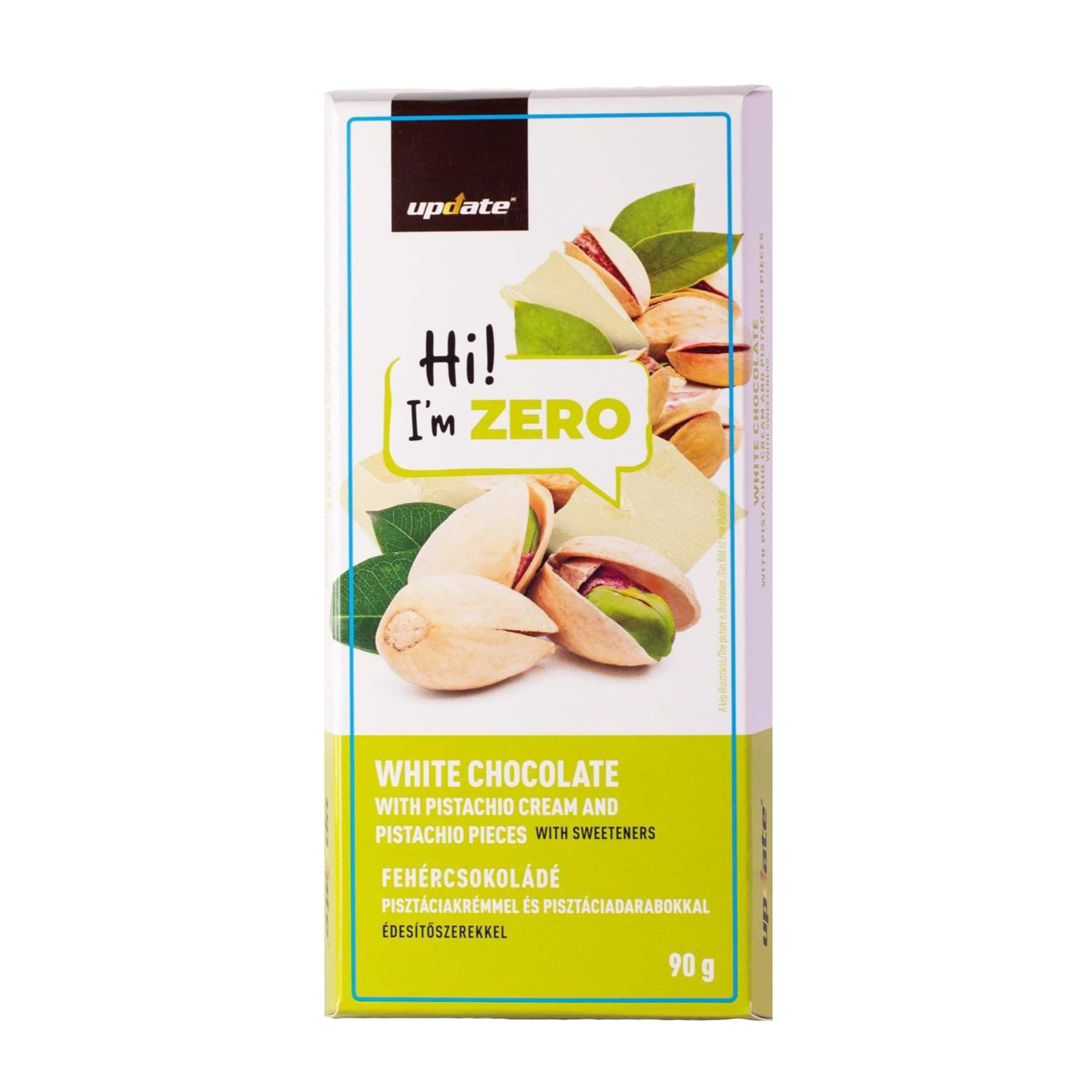 Update Zero fehércsokoládé pisztáciakrémmel - 90 g