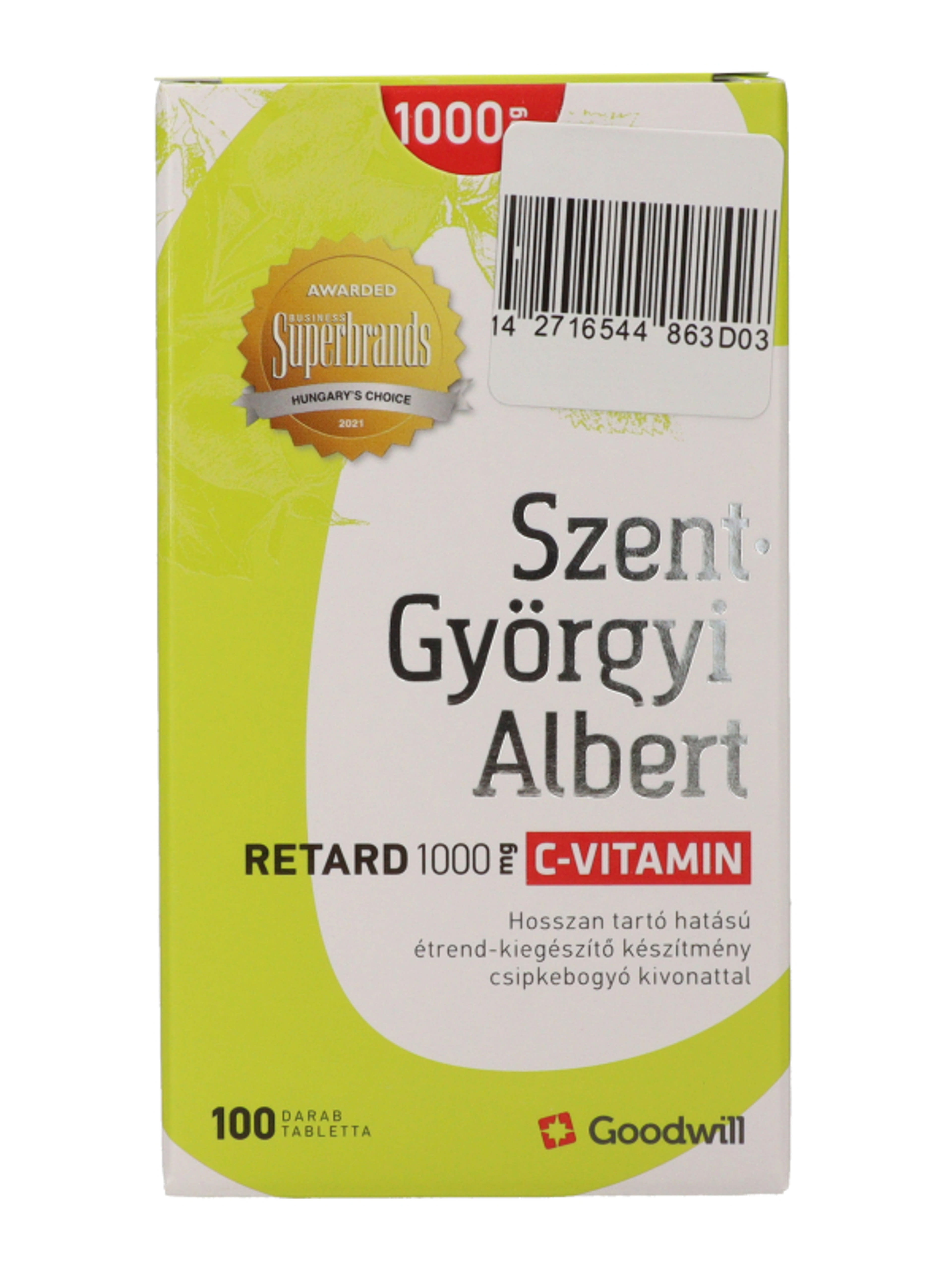 Szent-Györgyi Albert C-Vitamin Retard Tabletta - 100 db-4