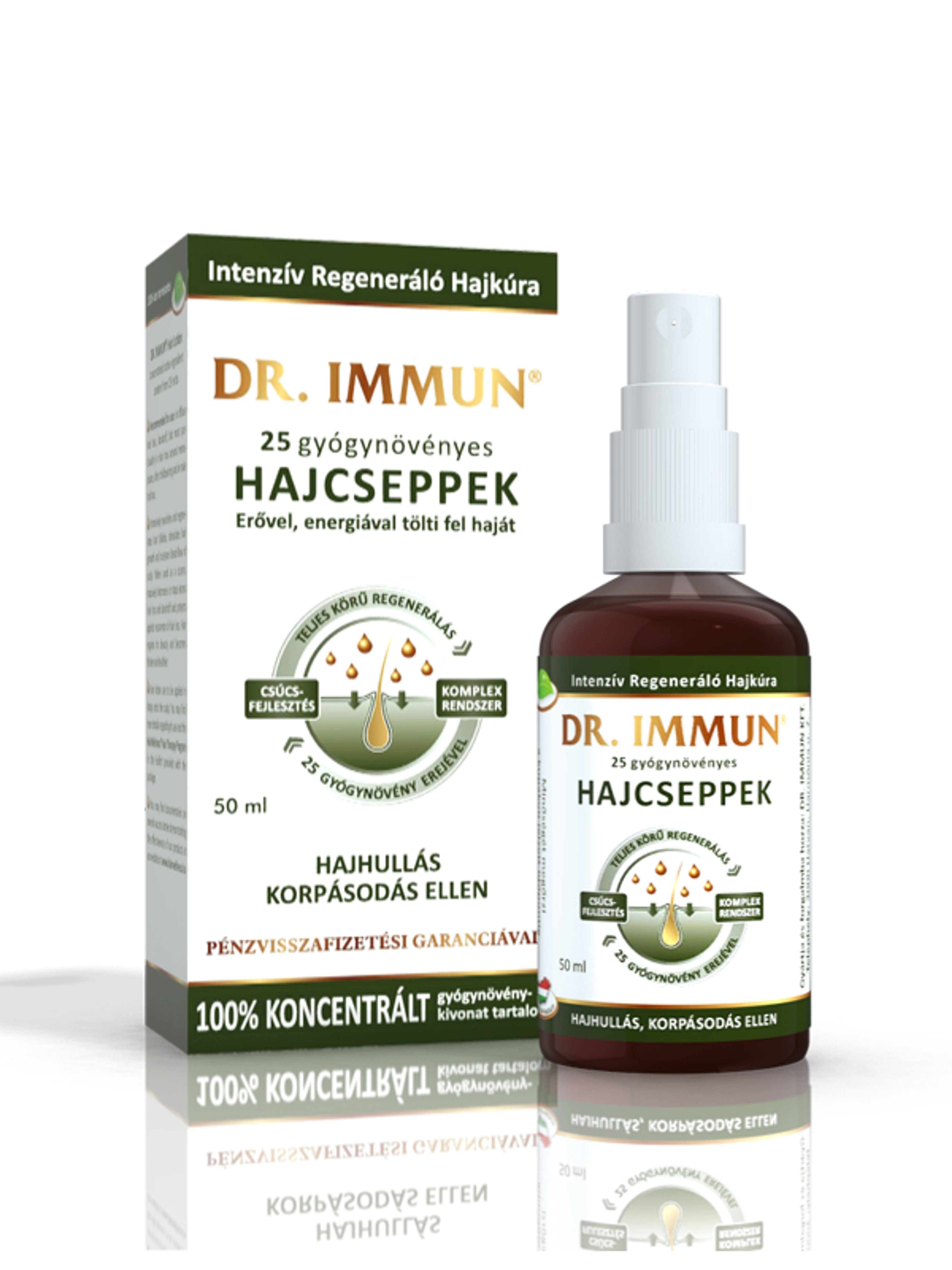 Dr. Immun 25 Gyógynövényes hajcseppek - 50 ml-4