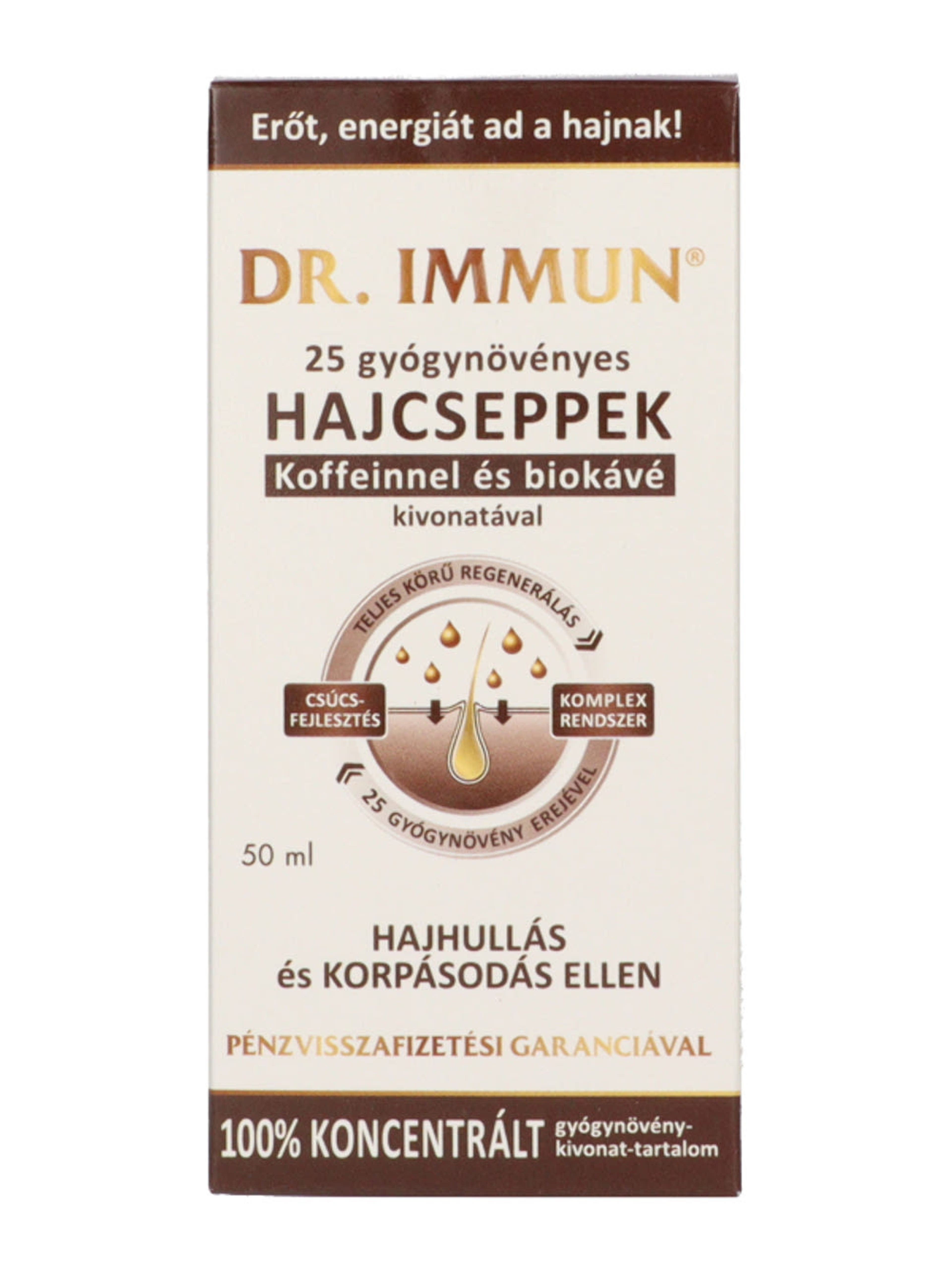 Dr. Immun koffeines hajcseppek - 50 ml