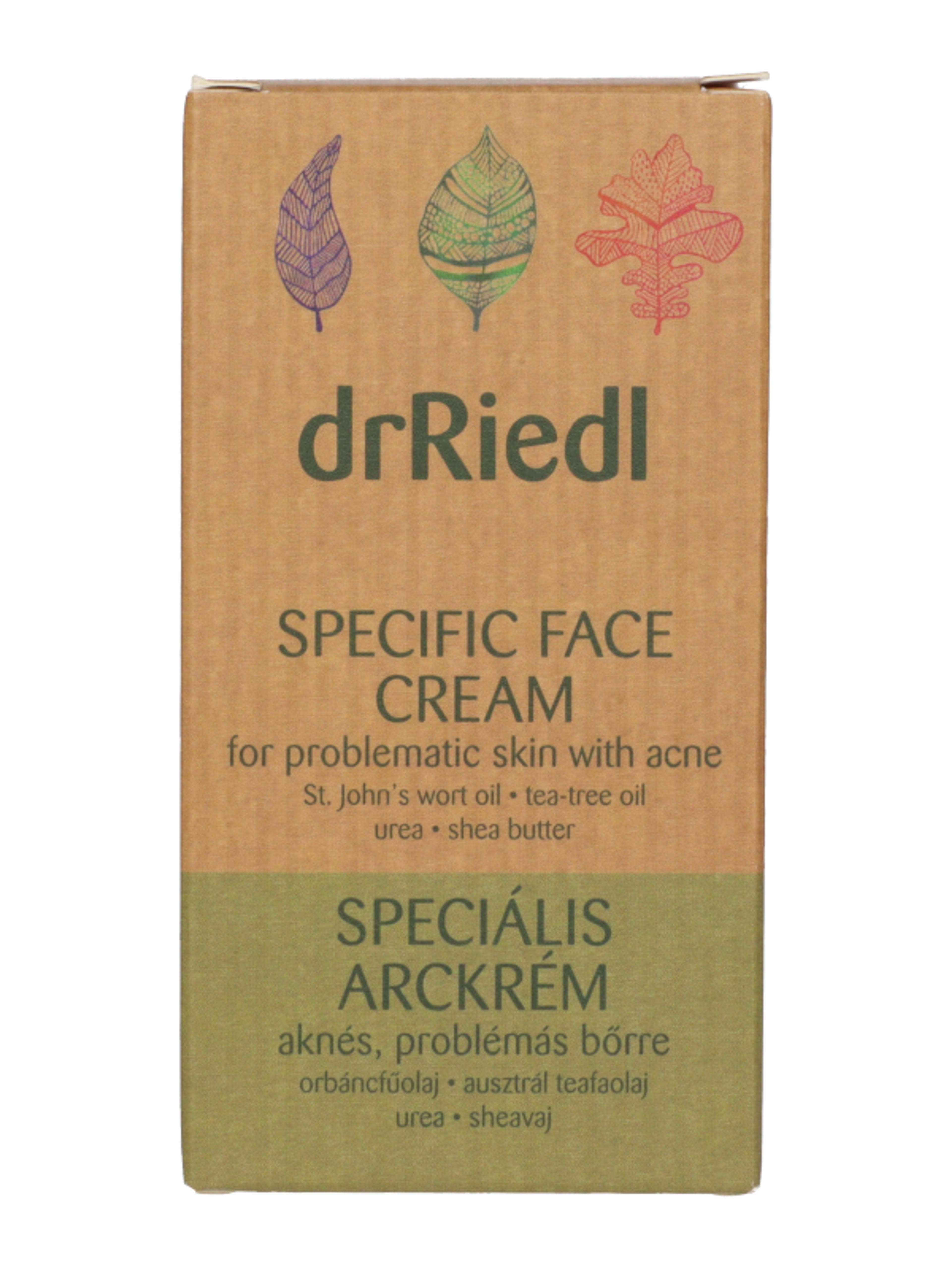 drRiedl speciális arckrém problémás bőrre - 50 ml