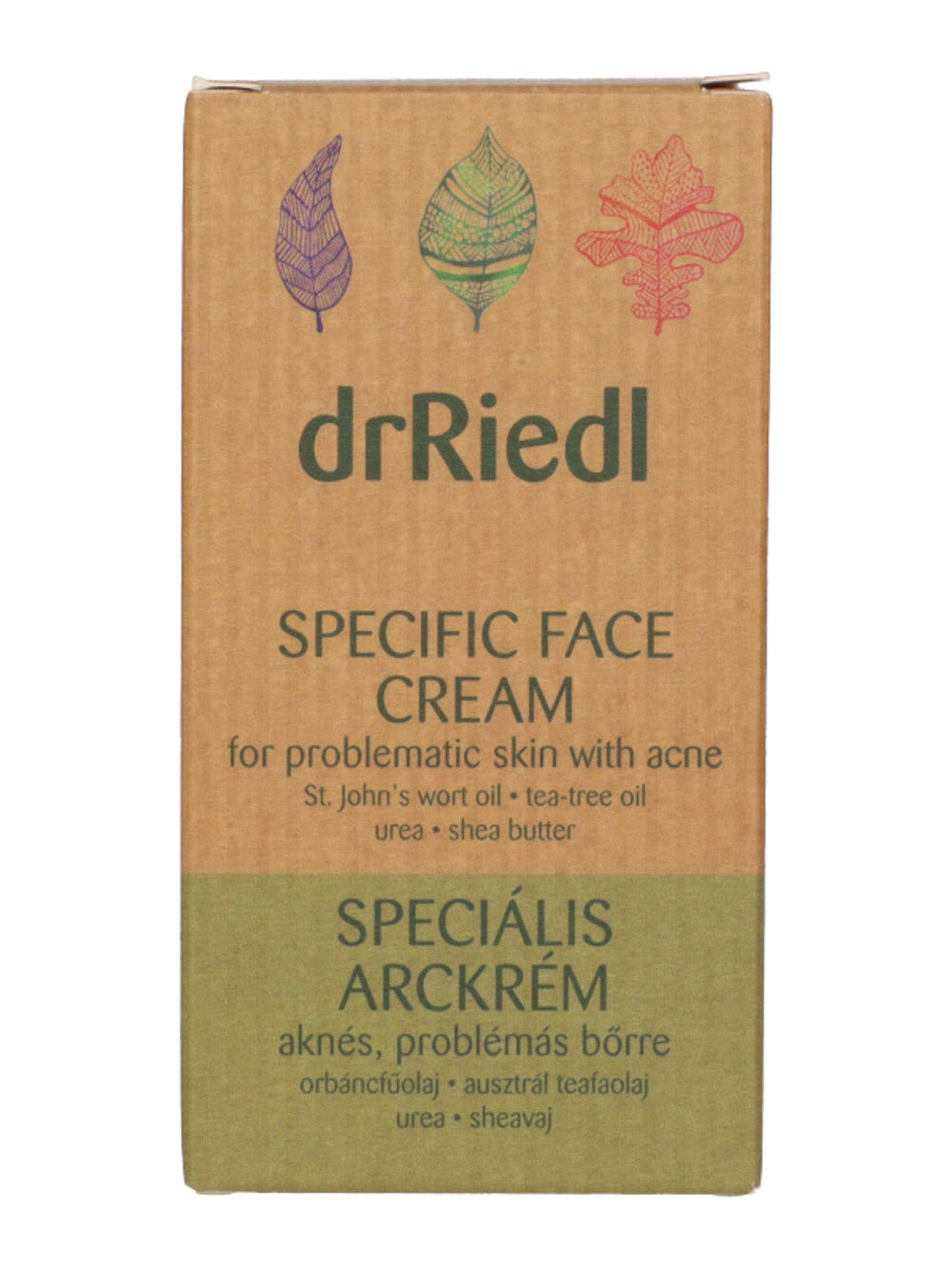 drRiedl speciális arckrém problémás bőrre - 50 ml