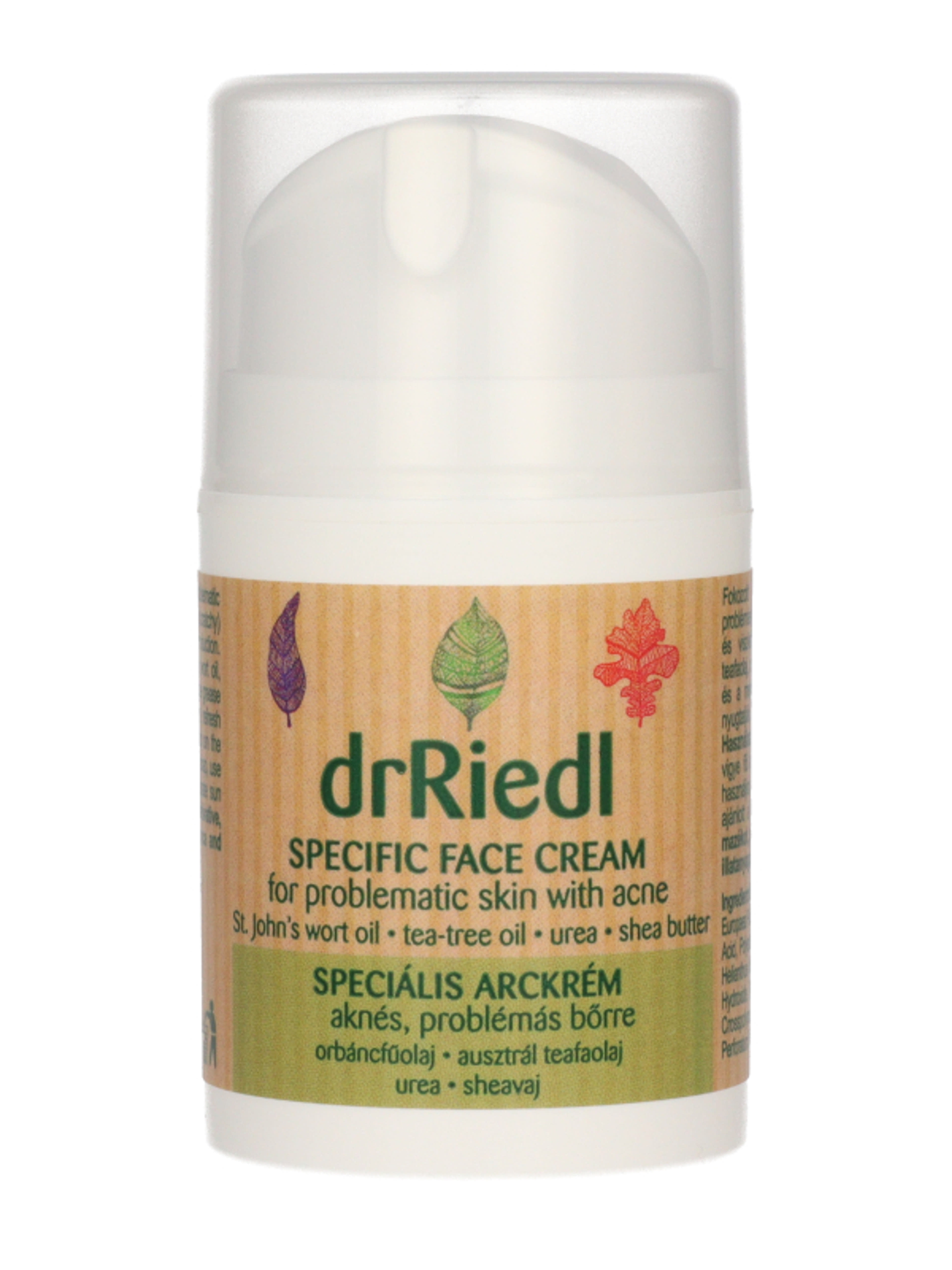 drRiedl speciális arckrém problémás bőrre - 50 ml-3