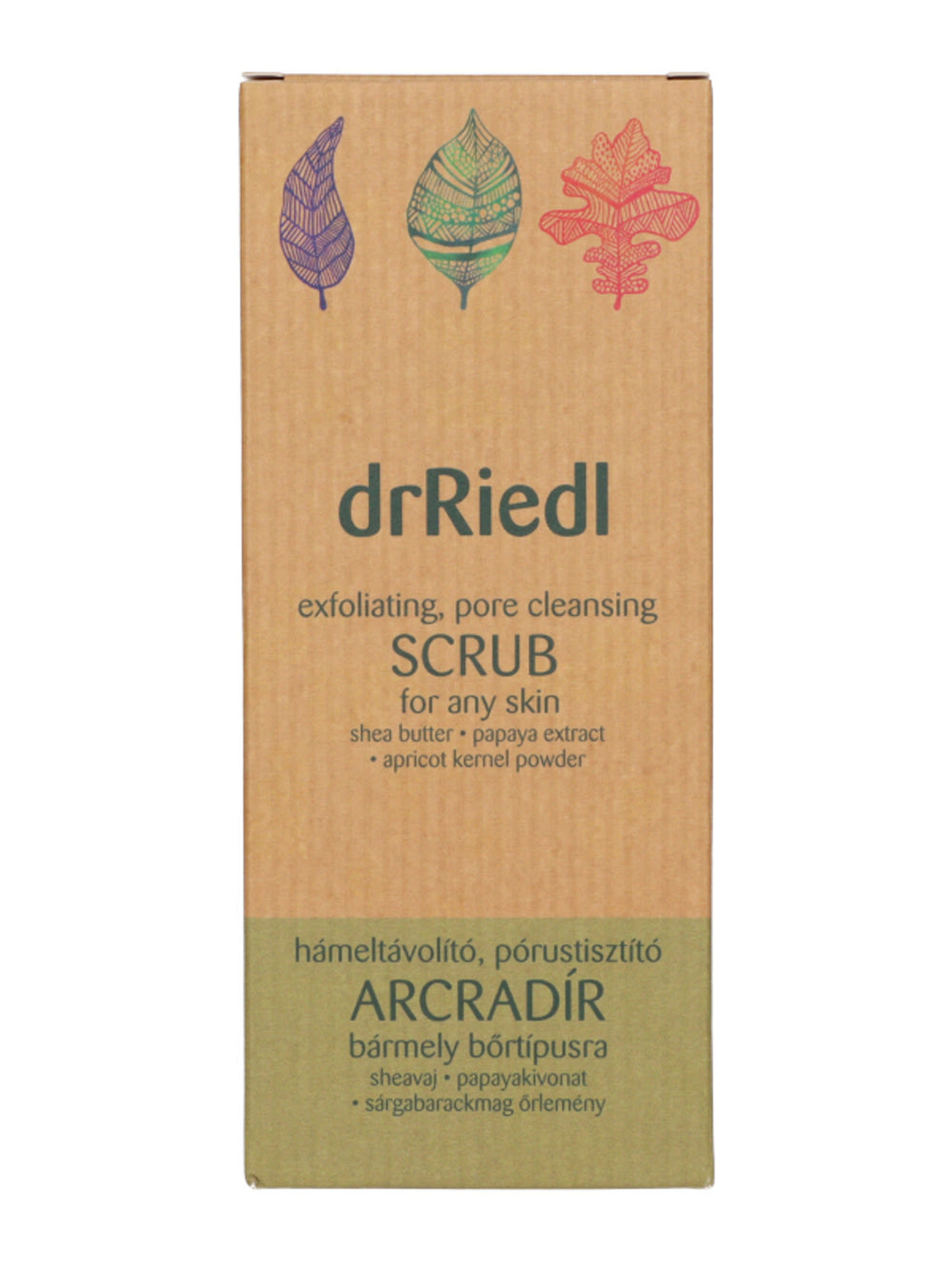 drRiedl pórustisztító arcradír - 100 ml