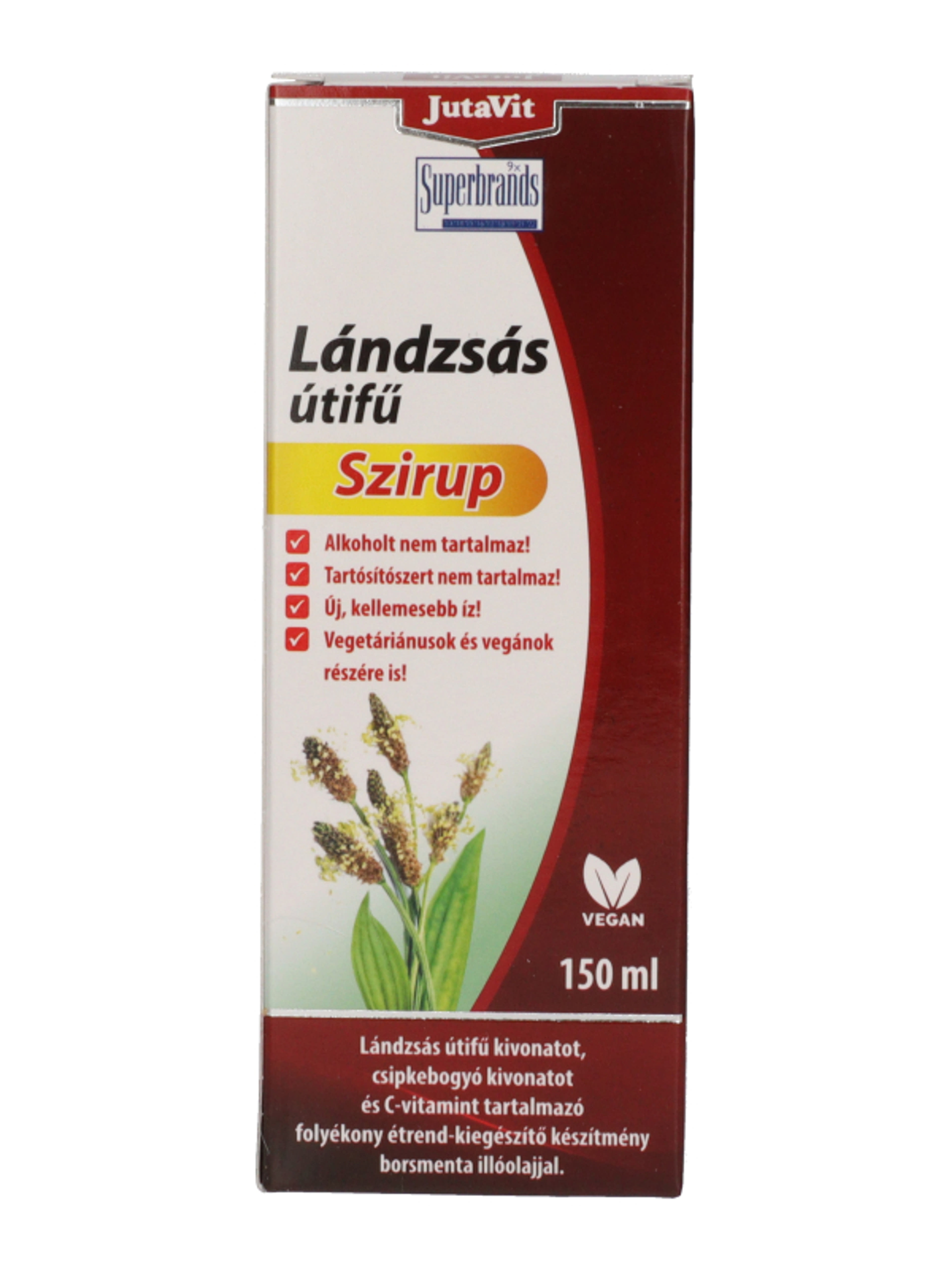 JutaVit Lándzsás útifű szirup - 150 ml-3