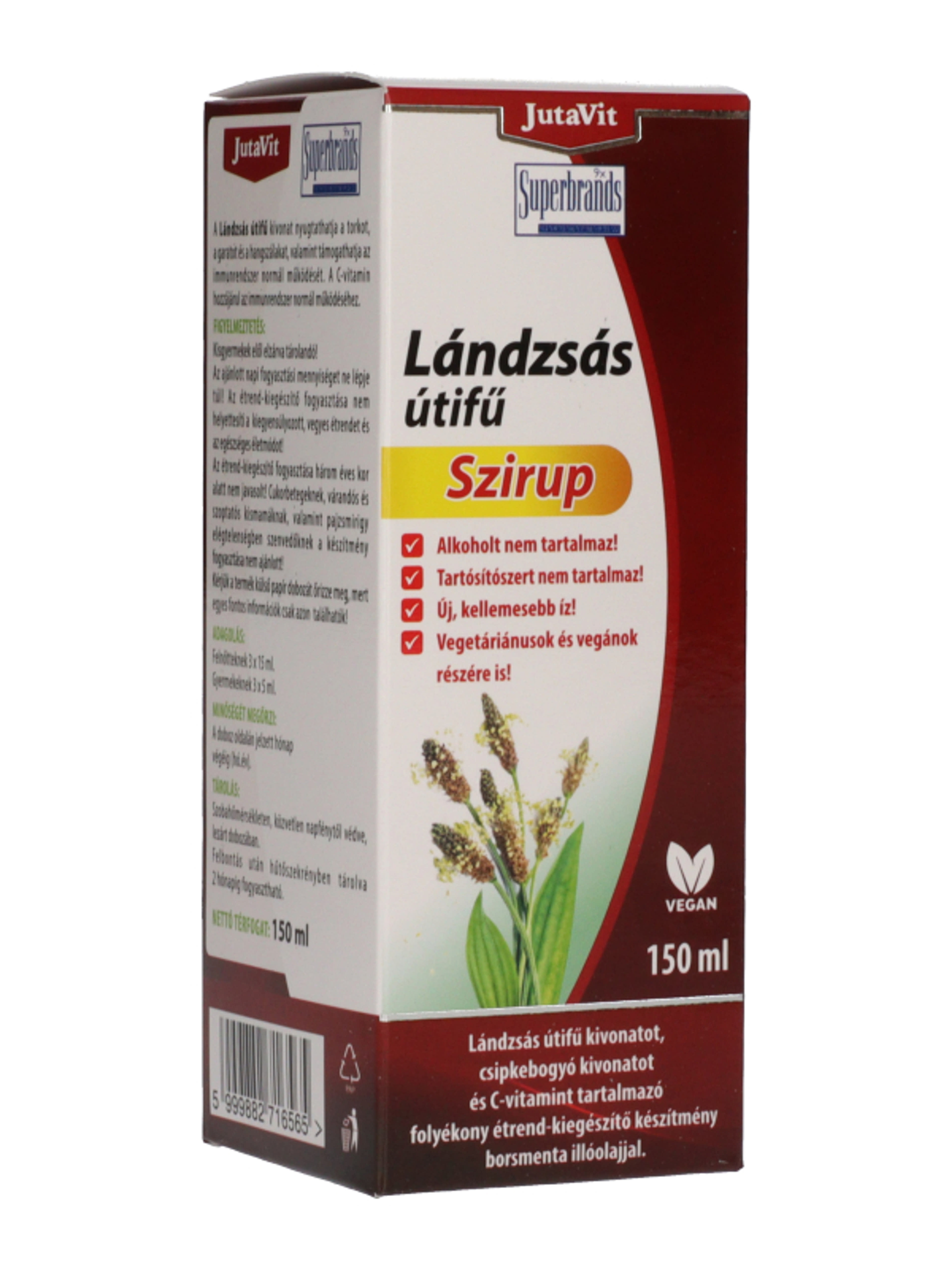 JutaVit Lándzsás útifű szirup - 150 ml-4