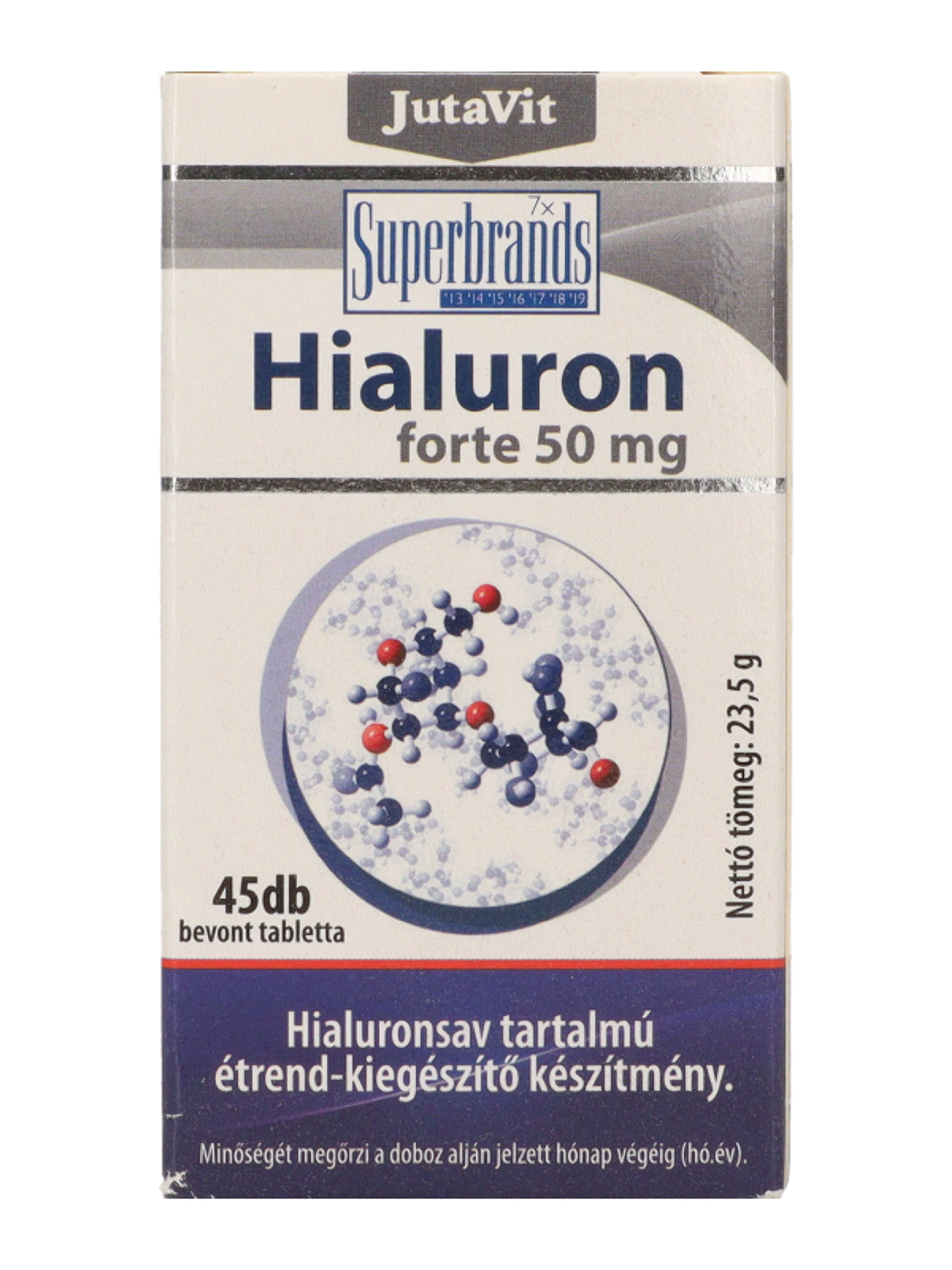 JutaVit Hialuron Forte 50mg Tabletta - 45 db-2