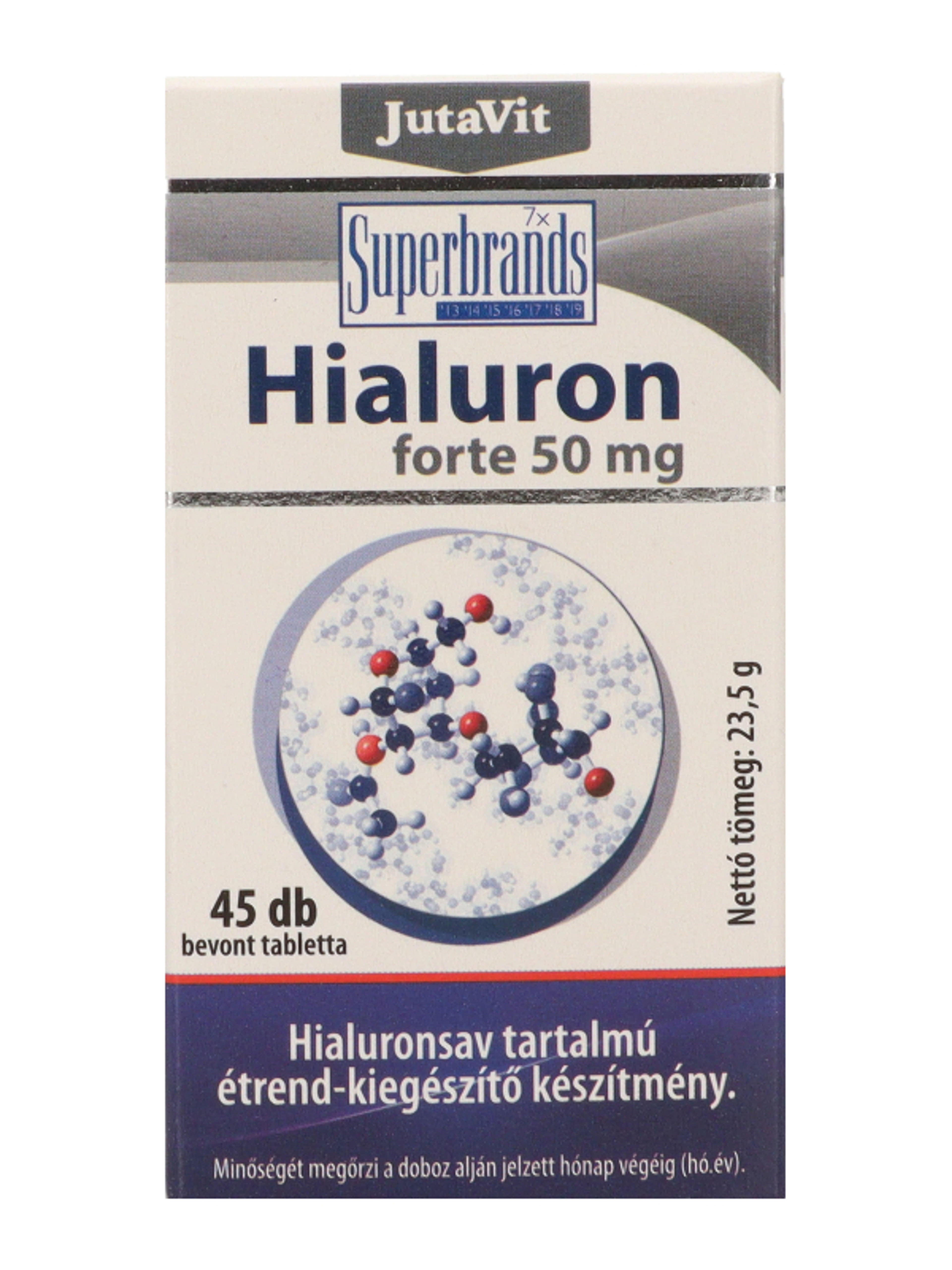 JutaVit Hialuron Forte 50mg Tabletta - 45 db-4