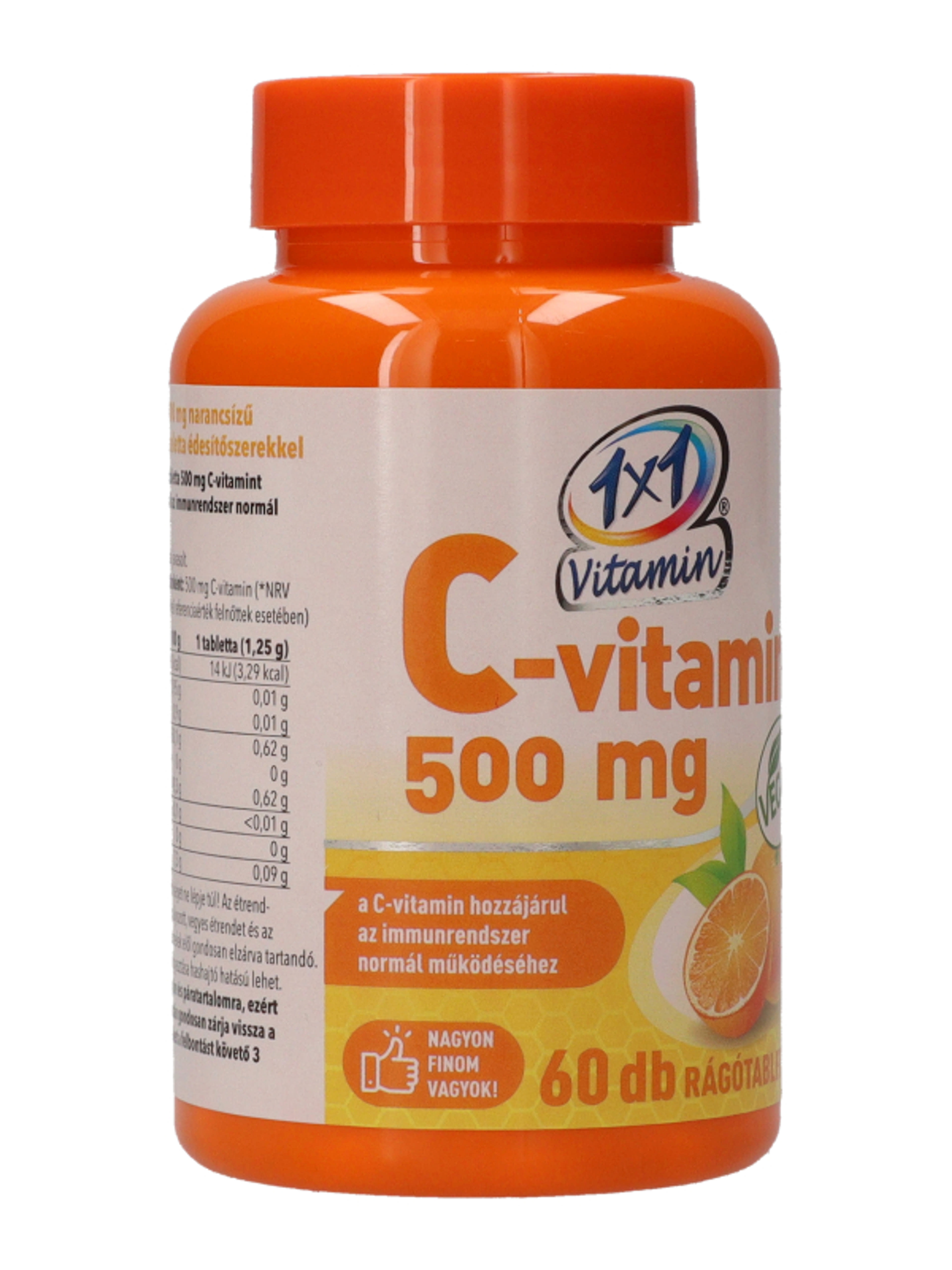 1x1 Vitamin C-Vitamin 500mg rágótabletta - 60 db-5