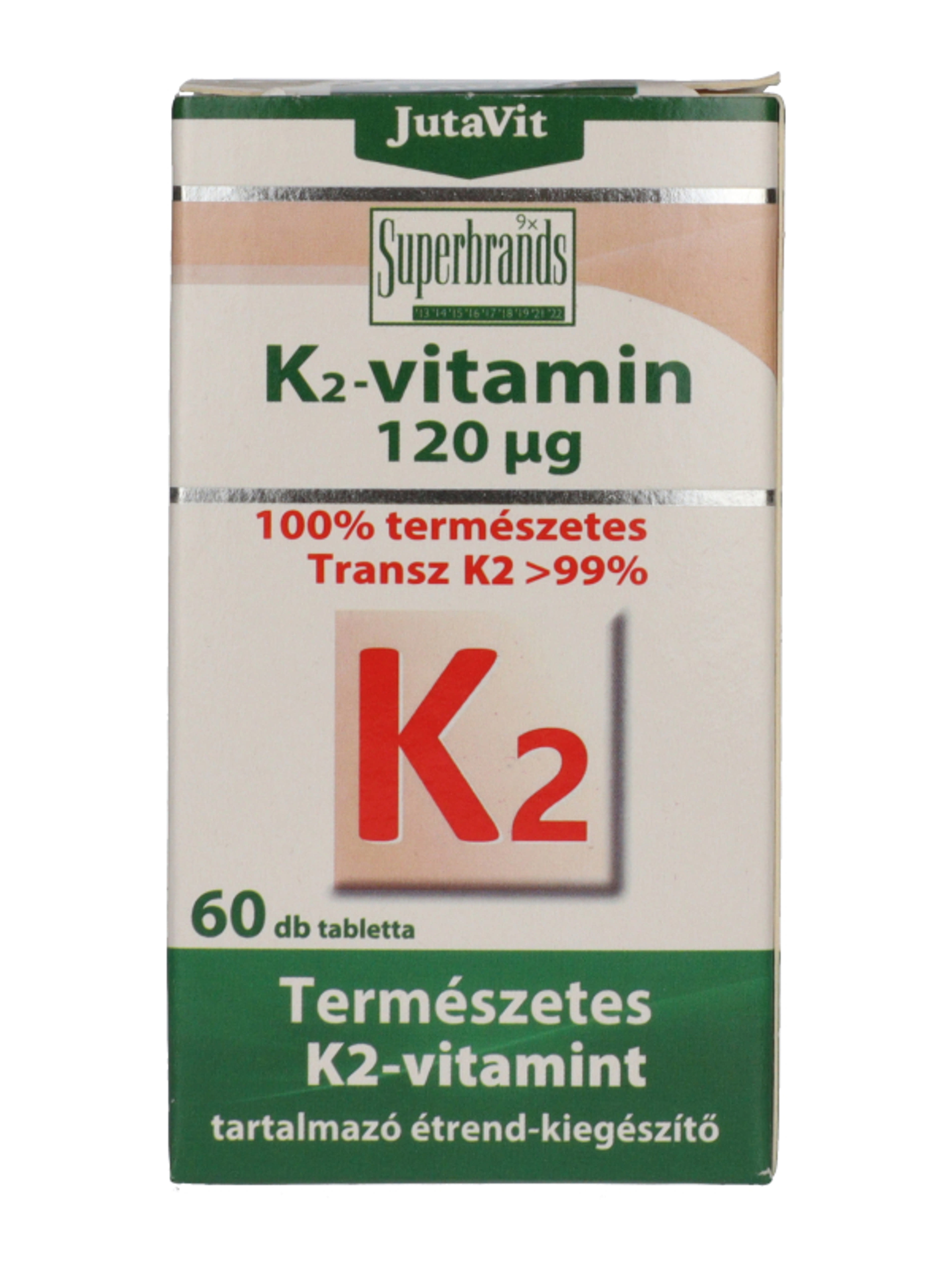 JutaVit K2 vitamin étrendkiegészítő tabletta - 60 db-5
