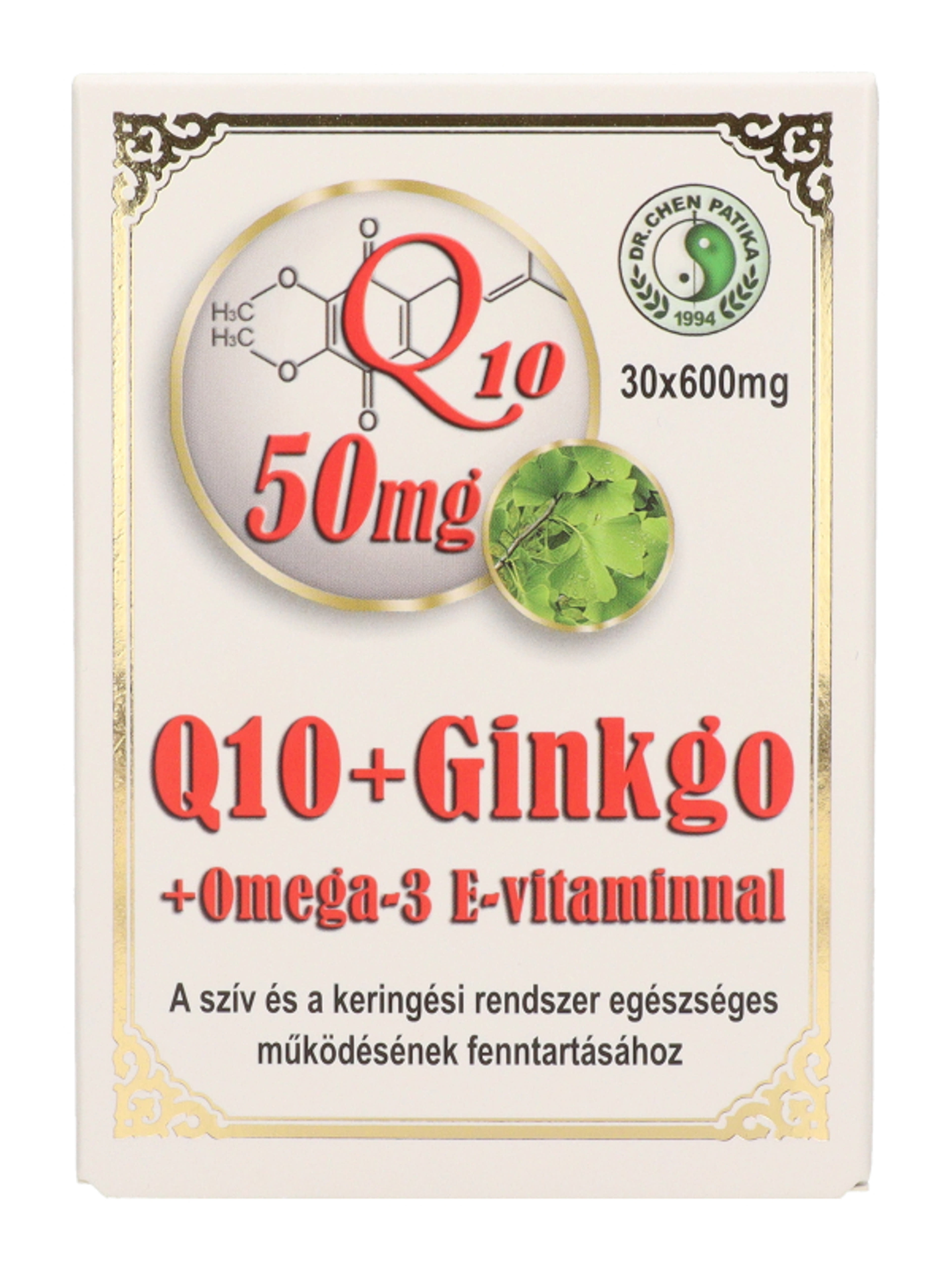 Dr.Chen Patika Q10+ Ginkgo+ Omega-3 Kapszula - 30 db-2