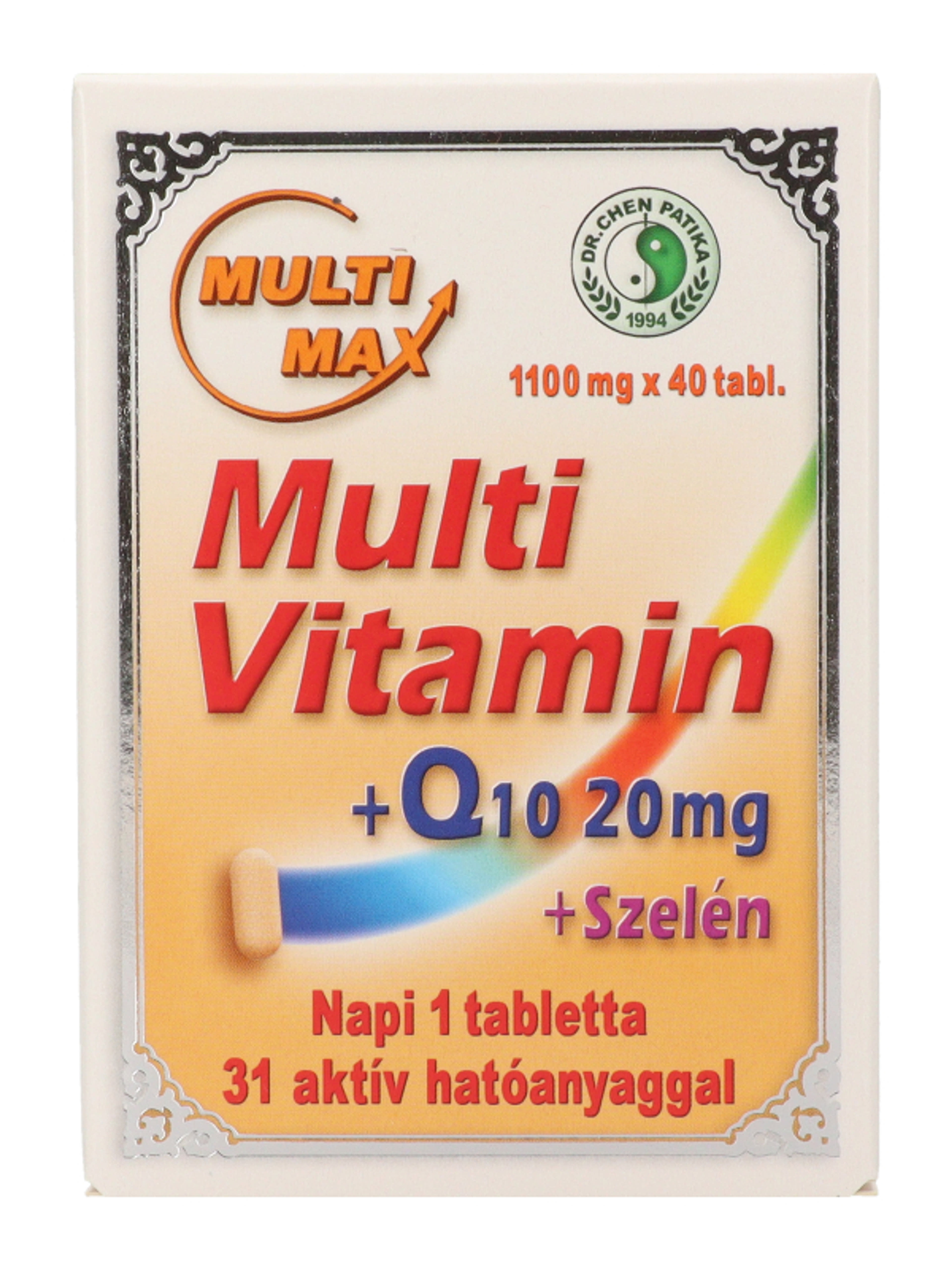 Dr.Chen Patika Multi-Max Vitamin Q10-el Tabletta - 40 db-3