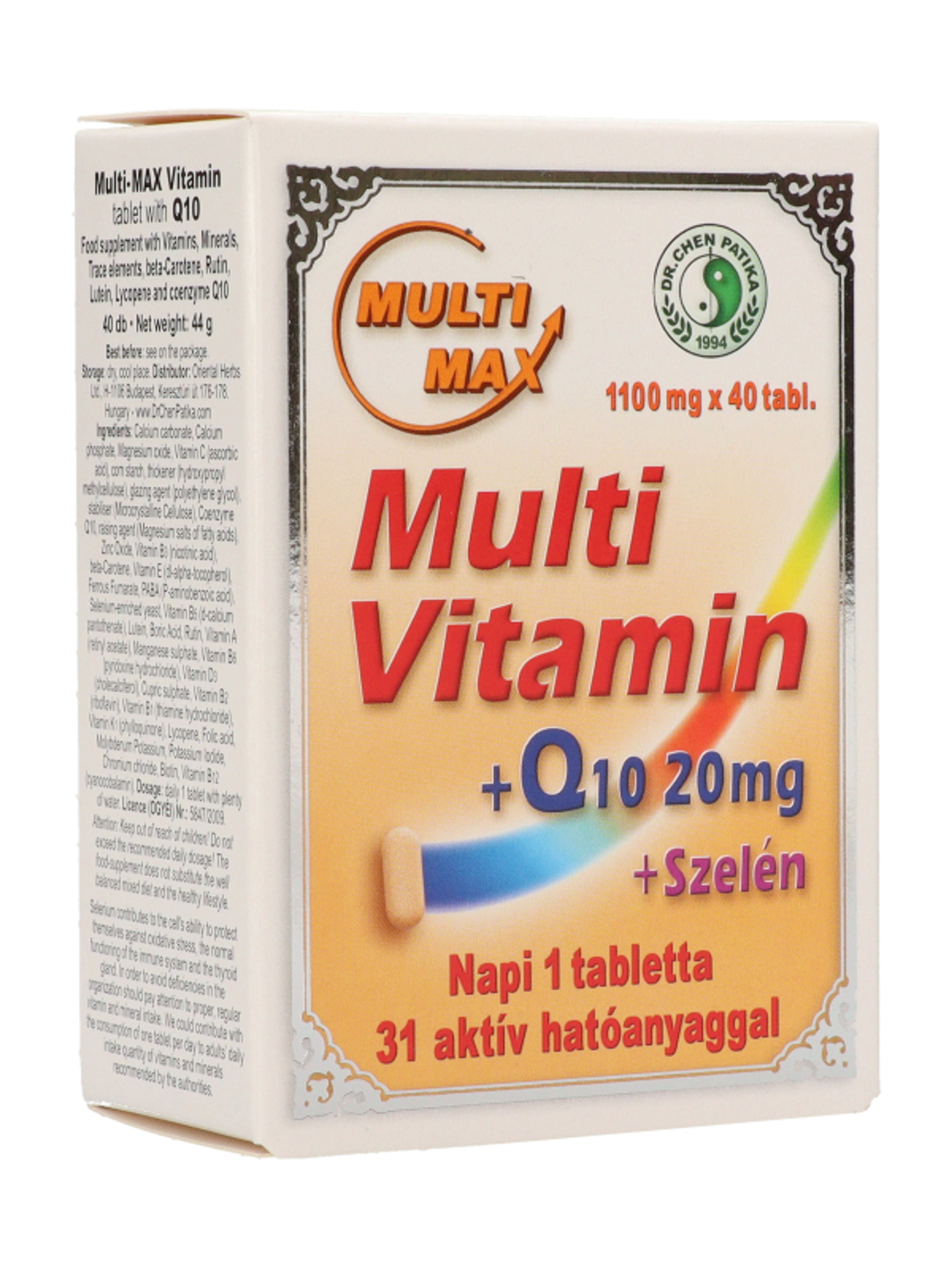 Dr.Chen Patika Multi-Max Vitamin Q10-el Tabletta - 40 db-6