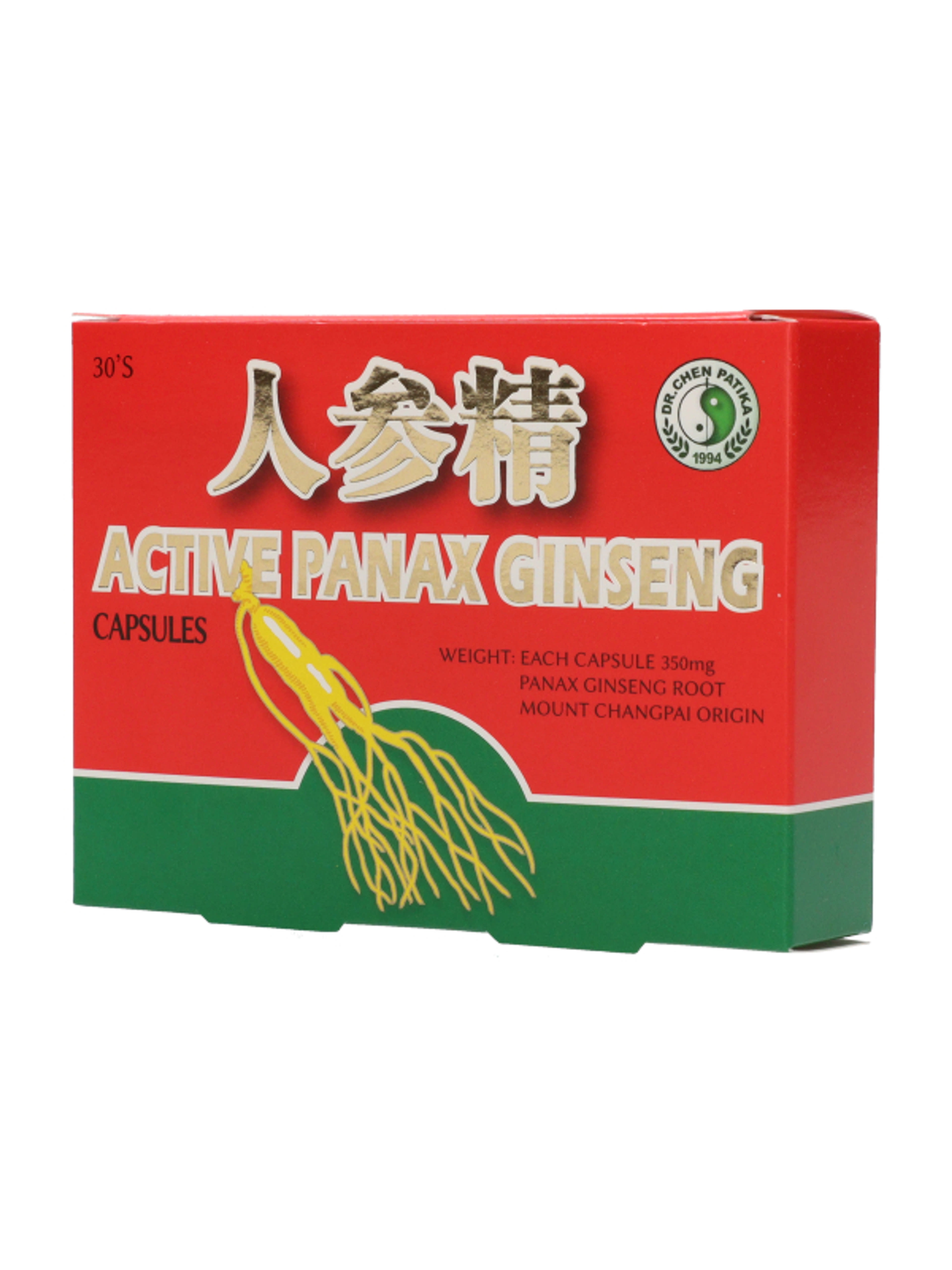 Dr.Chen Patika Aktív Panax Ginseng Kapszula - 30 db-4