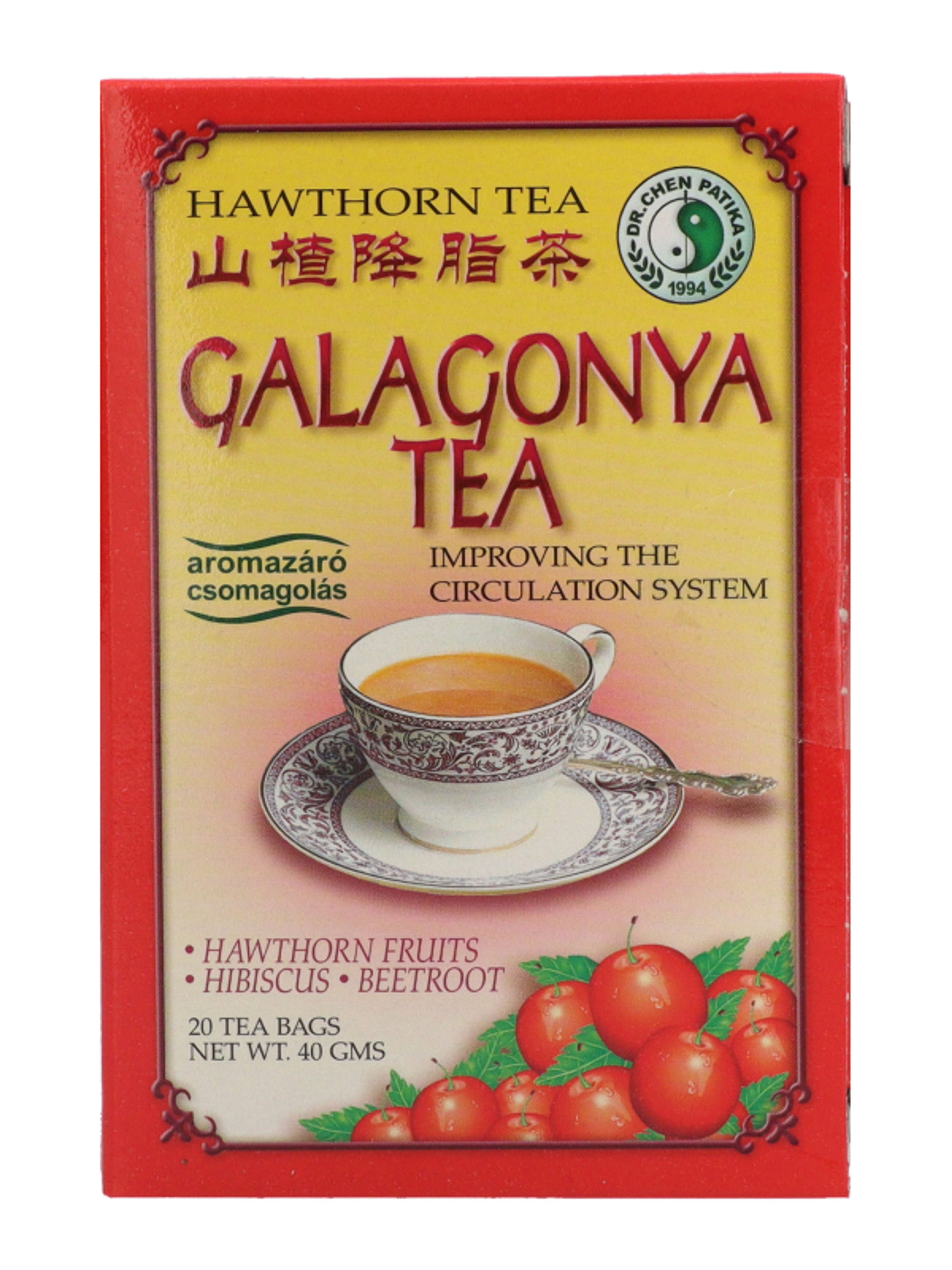 Dr.Chen Patika galagonya tea 20 x 2 g - 40 g-3