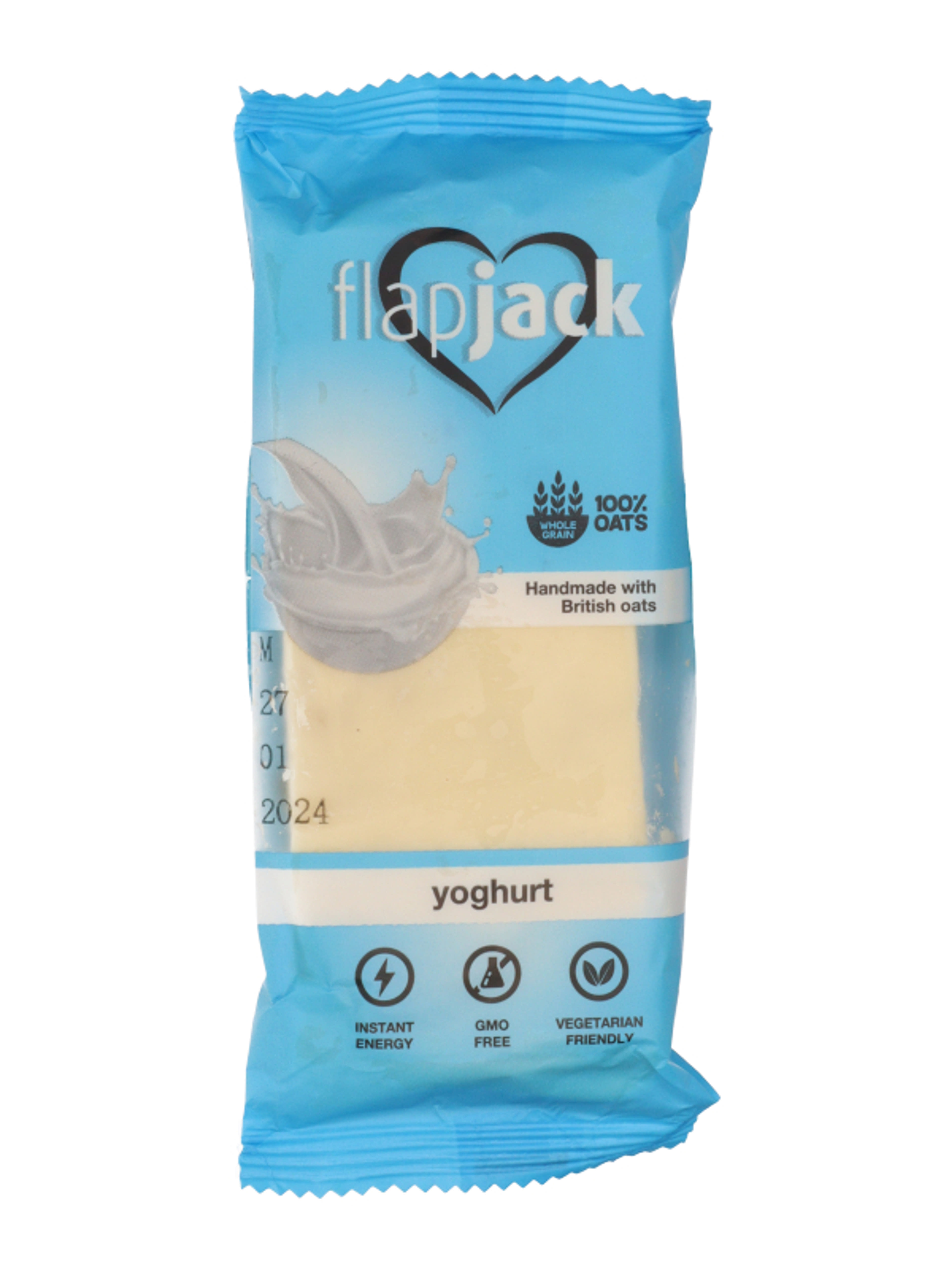 Flapjack zabszelet joghurtos bevonattal - 100 g-1