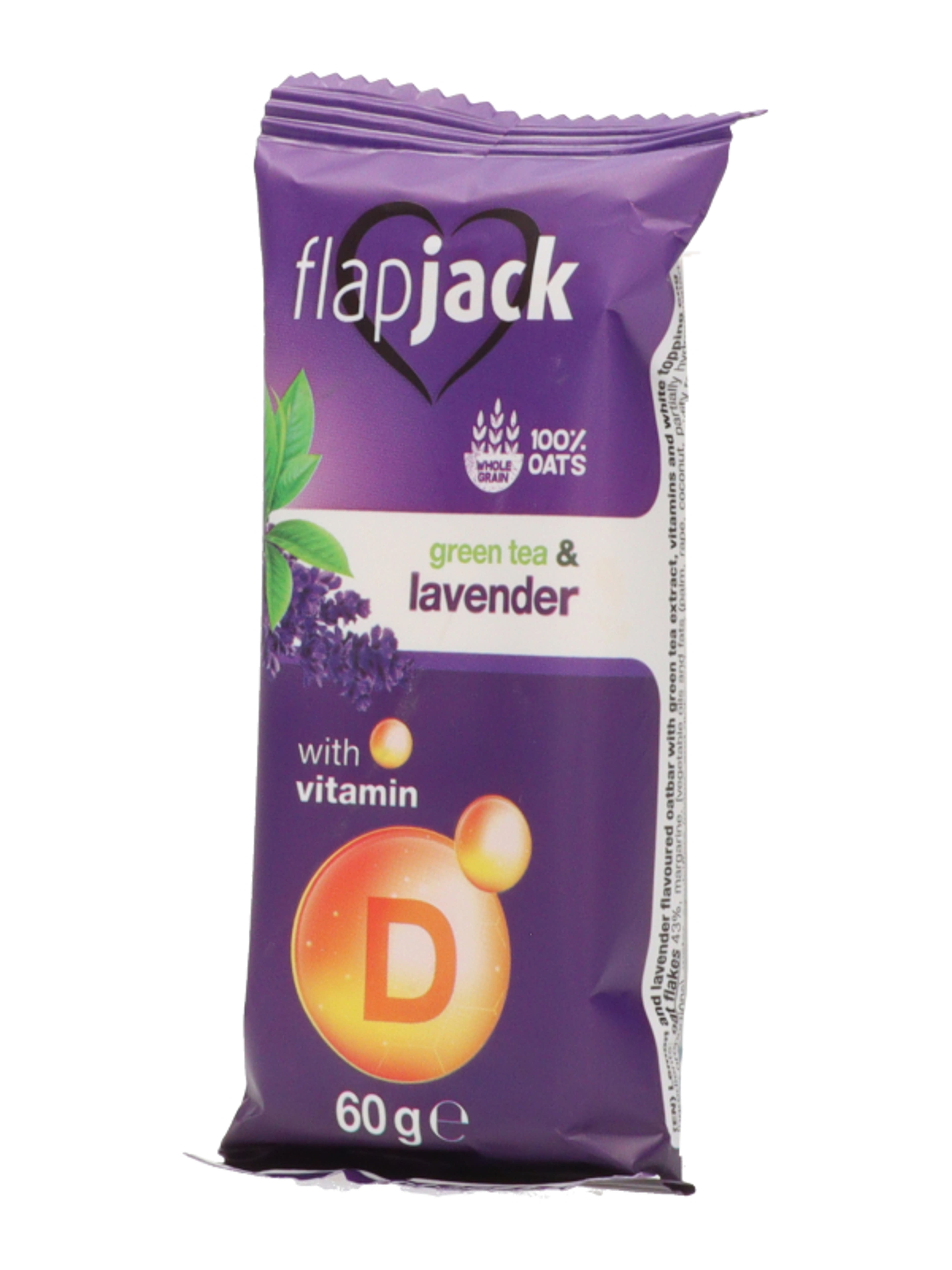 Flapjack zabszelet citrom-levendula-zöld tea D-vitaminnal - 60 g-3