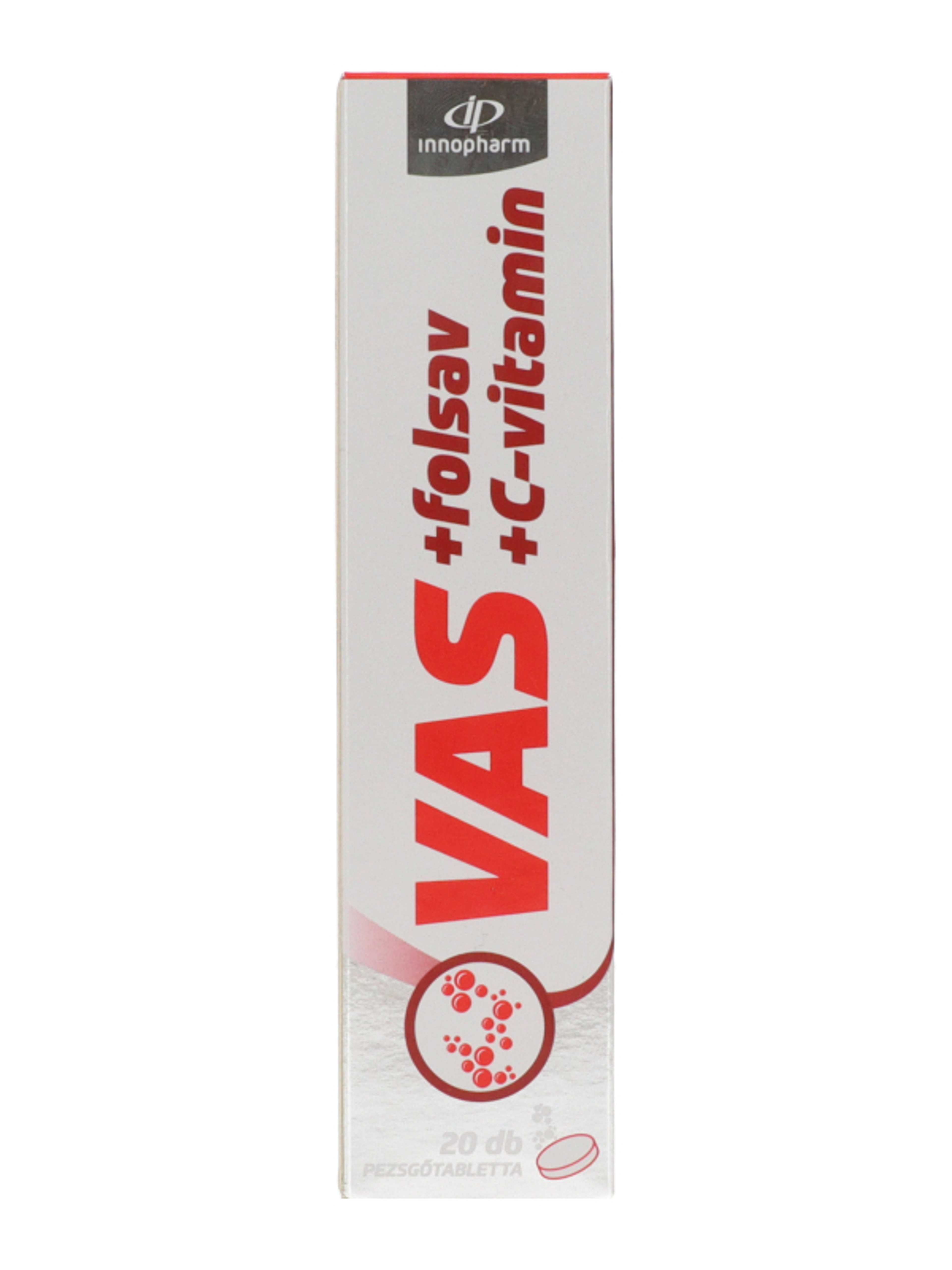 Innopharm Vas+Folsav+C-Vitamin Pezsgőtabletta - 20 db-3
