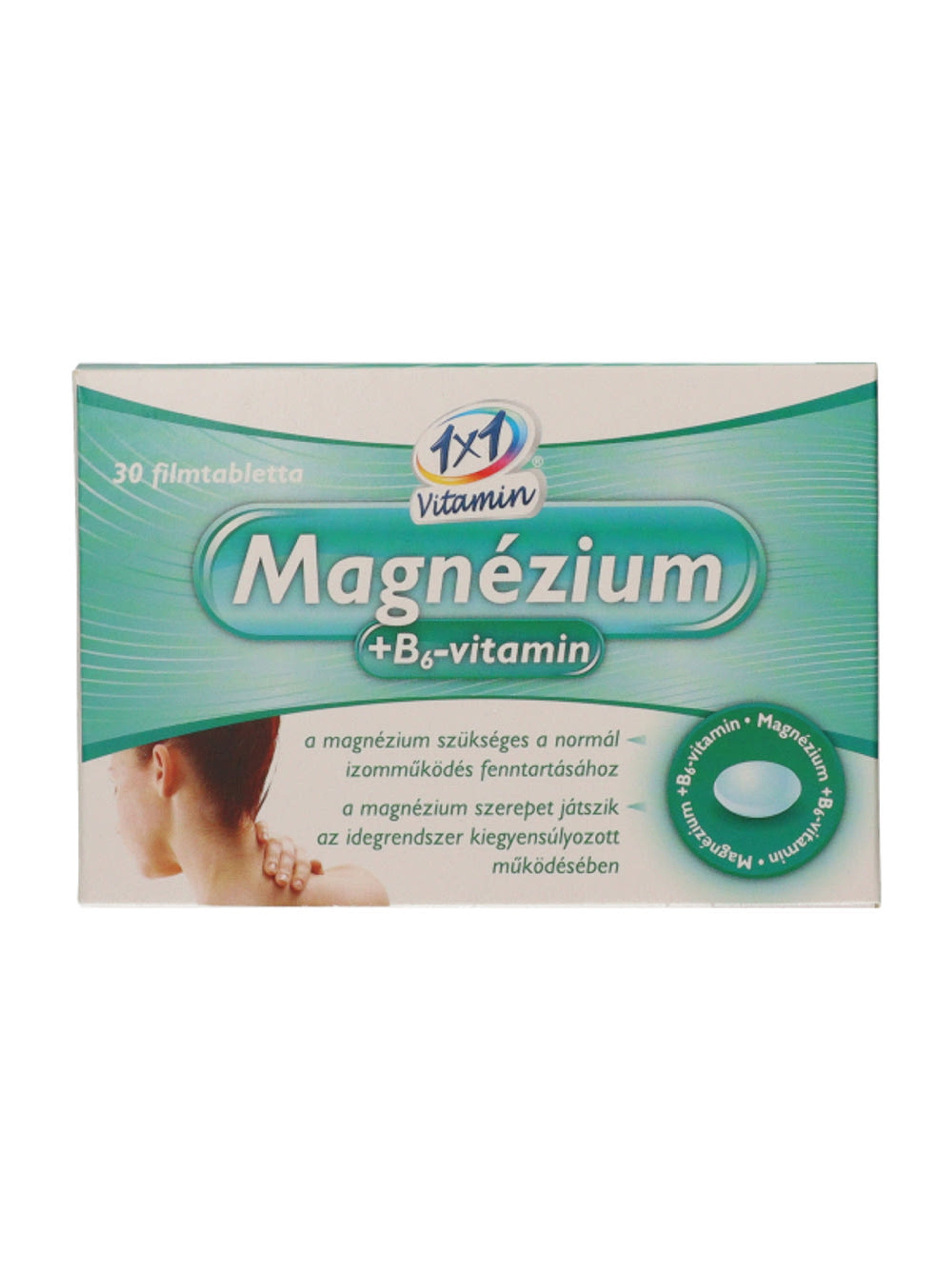 1x1 Vitaday Magnezium +B6 filmtabletta - 30 db