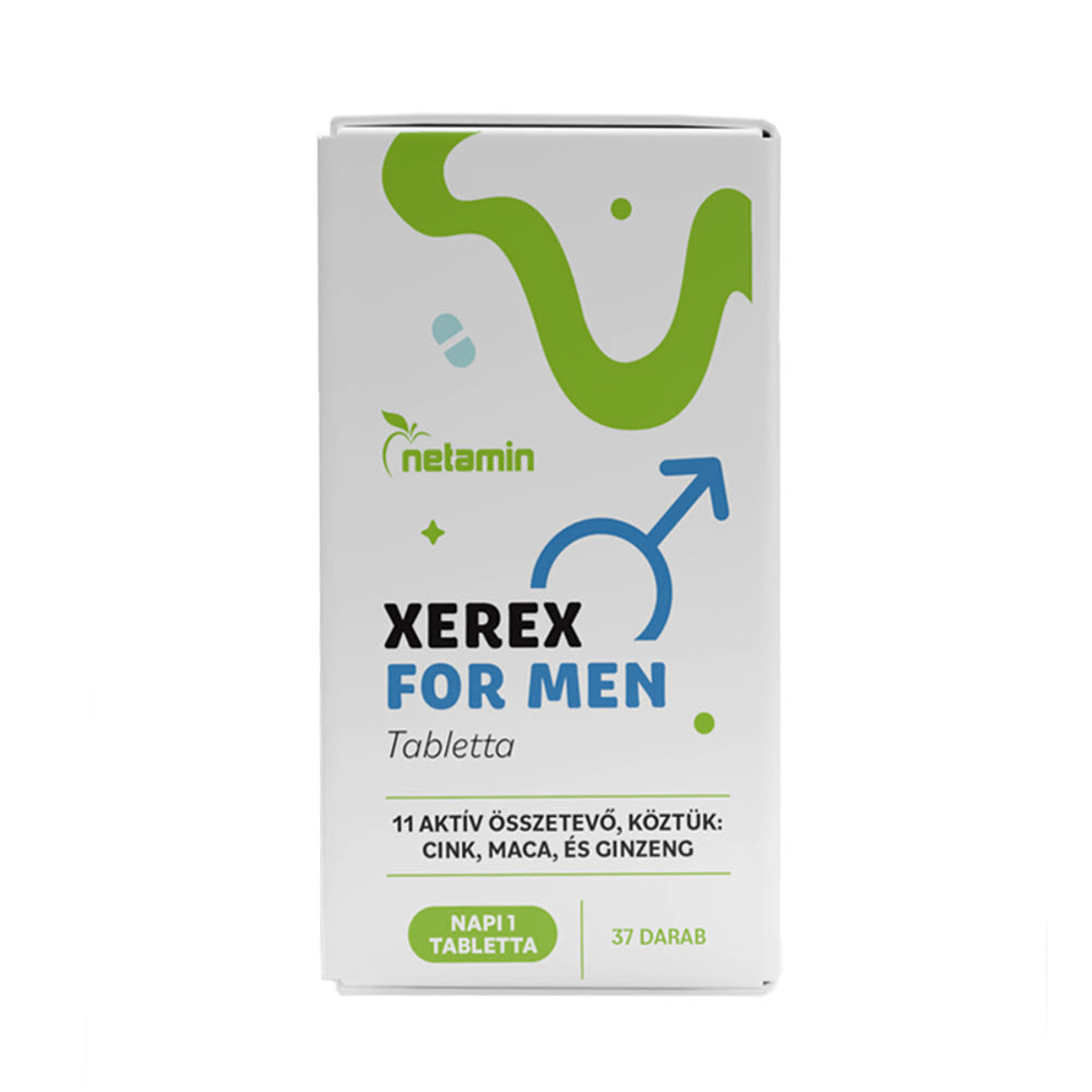 Netamin Xerex For Men potenciatabletta férfiaknak - 37 db