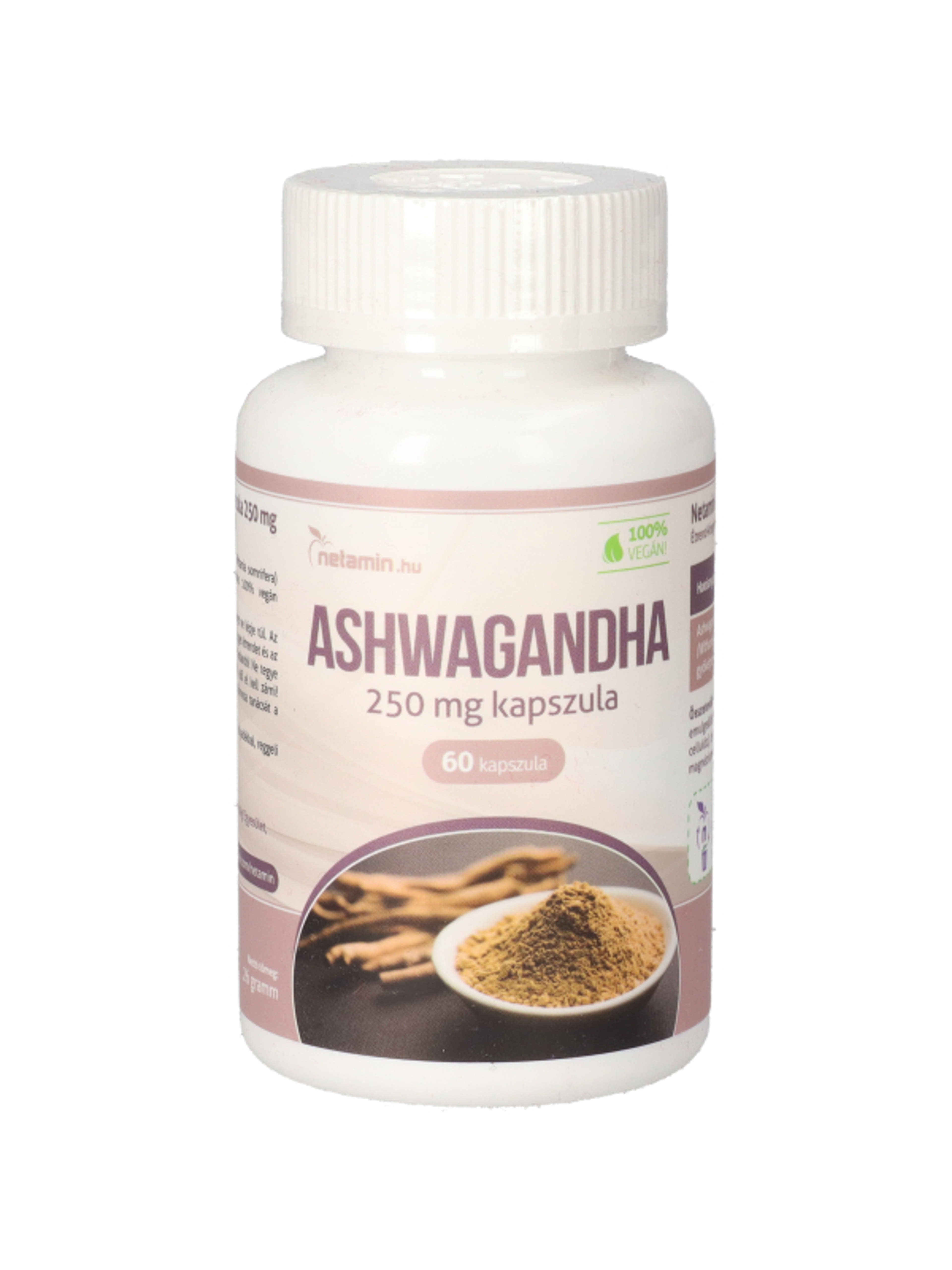 Netamin Ashwagandha kapszula, 250 mg - 60 db