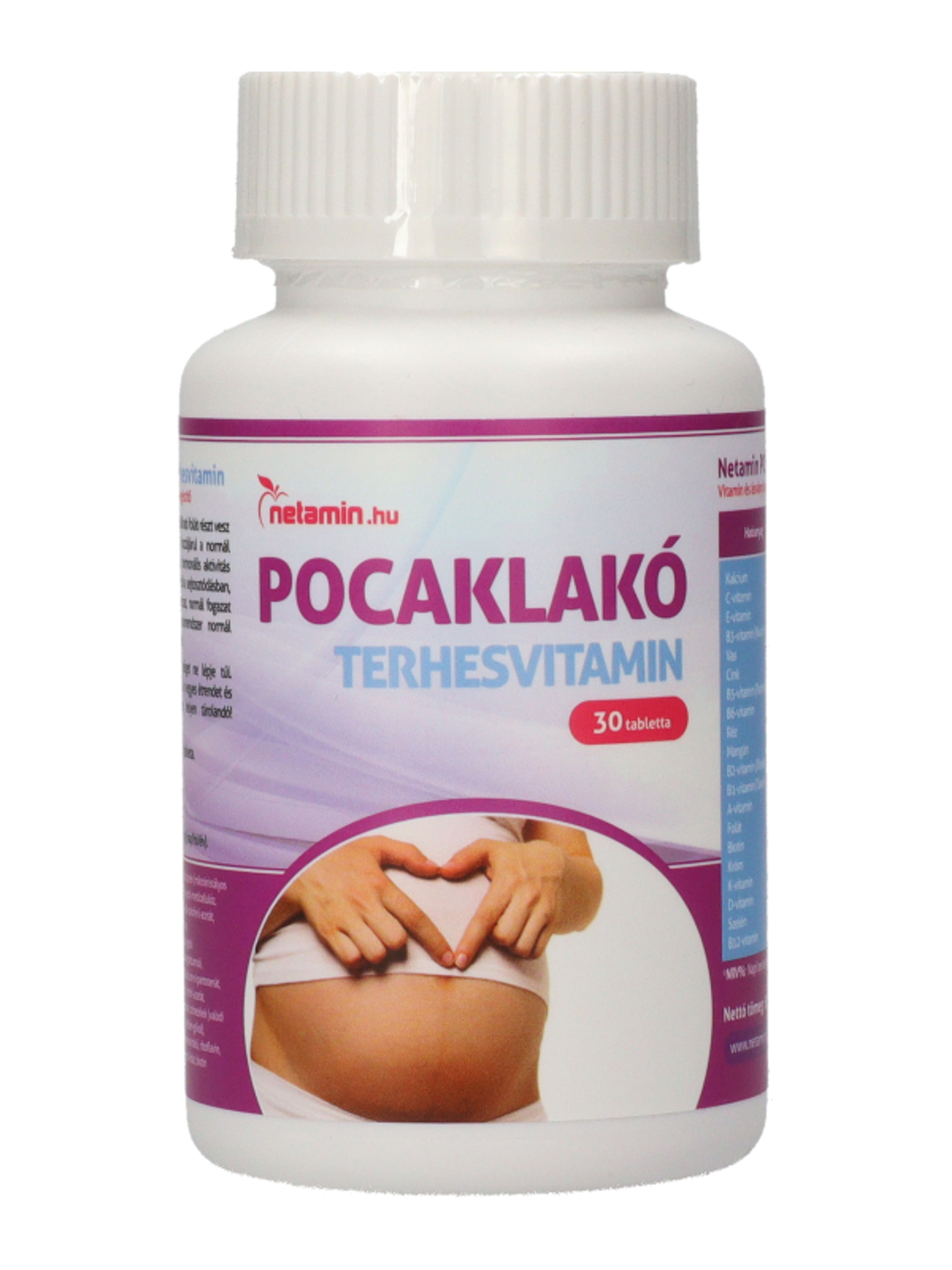 Netamin Pocaklakó terhesvitamin - 30 db