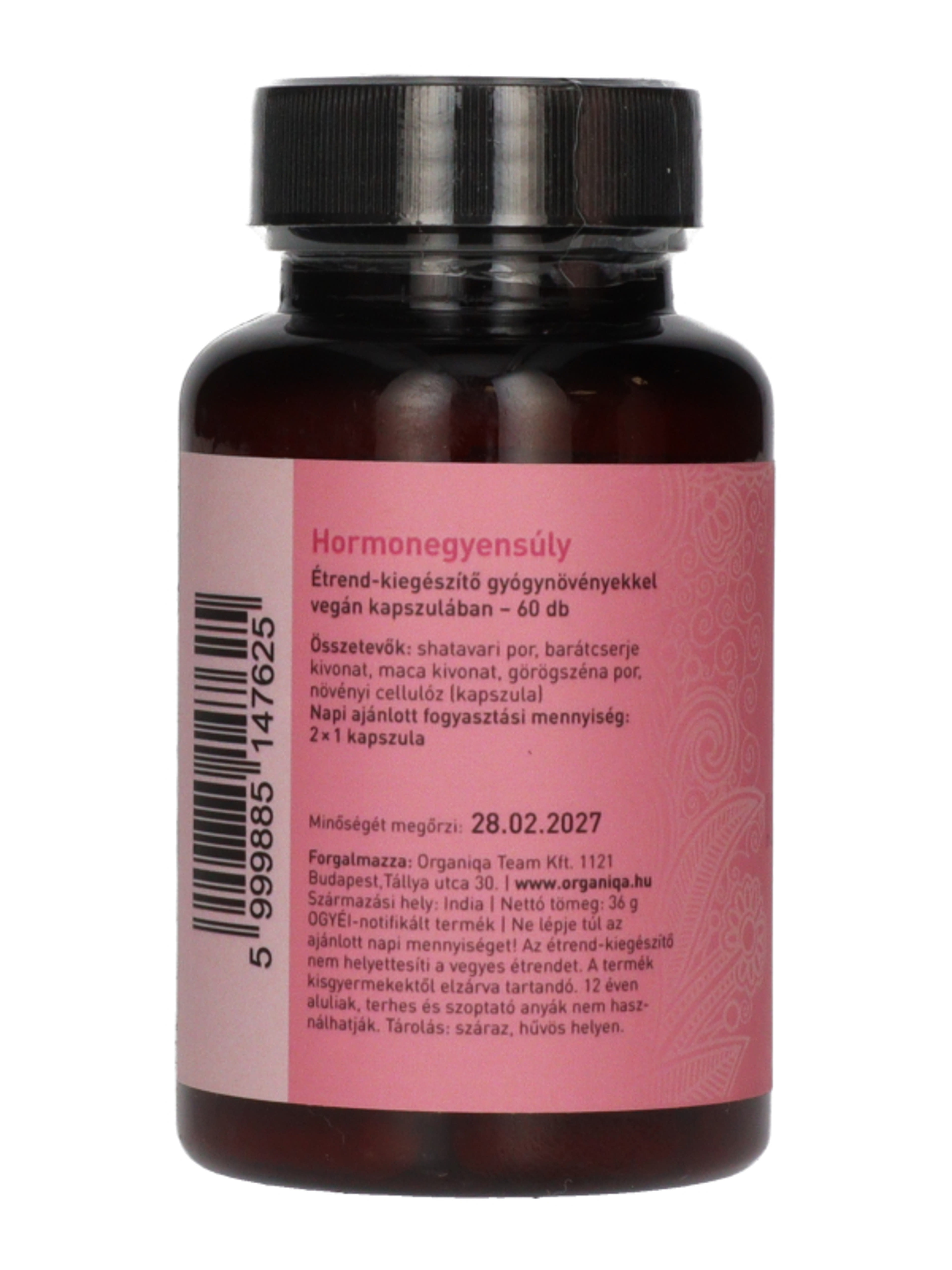 Organiqa hormonegyensúly kapszula - 60 db-3
