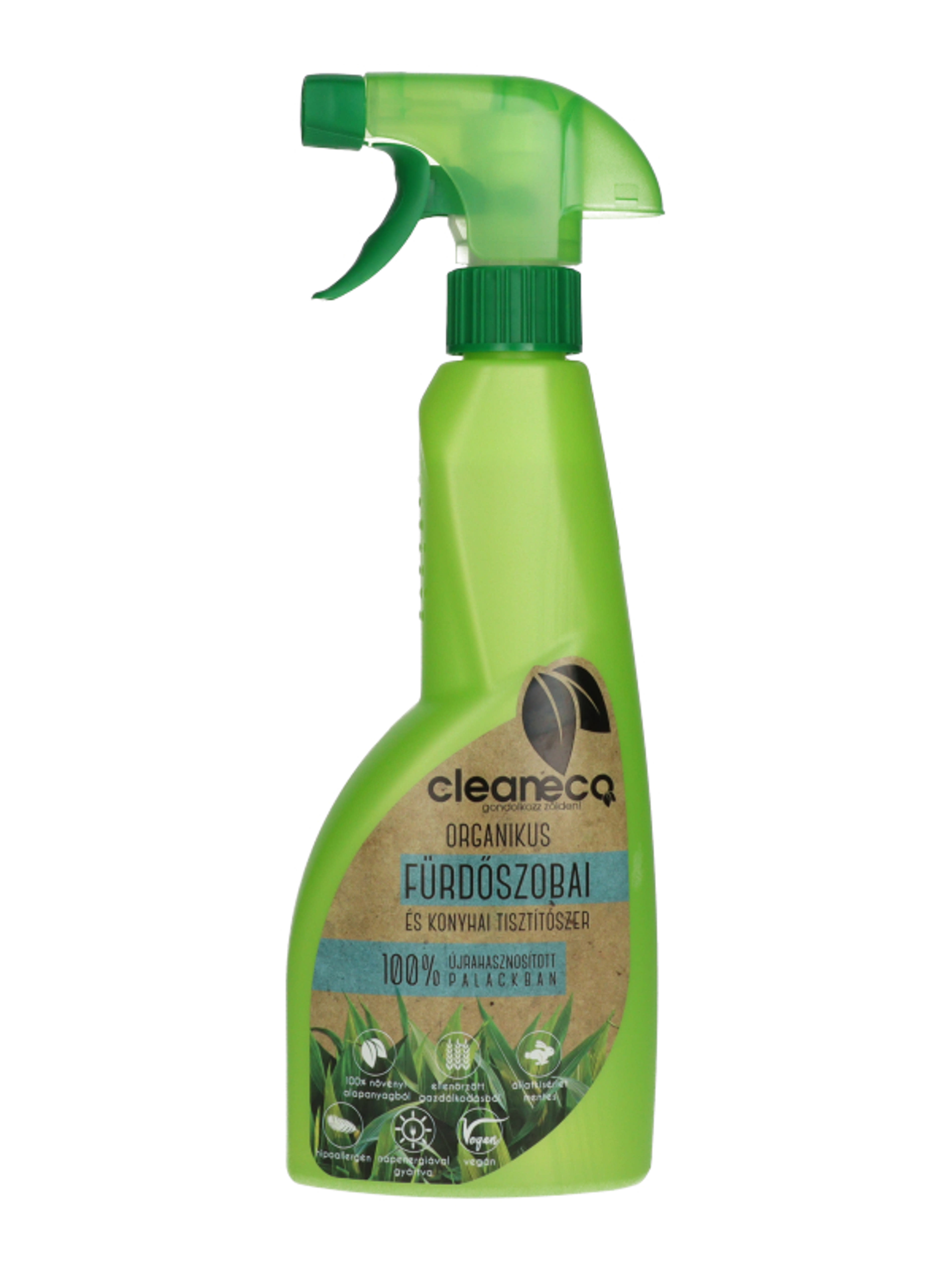 Cleaneco Organikus fürdőszobai és konyhai tisztítószer spray - 500 ml