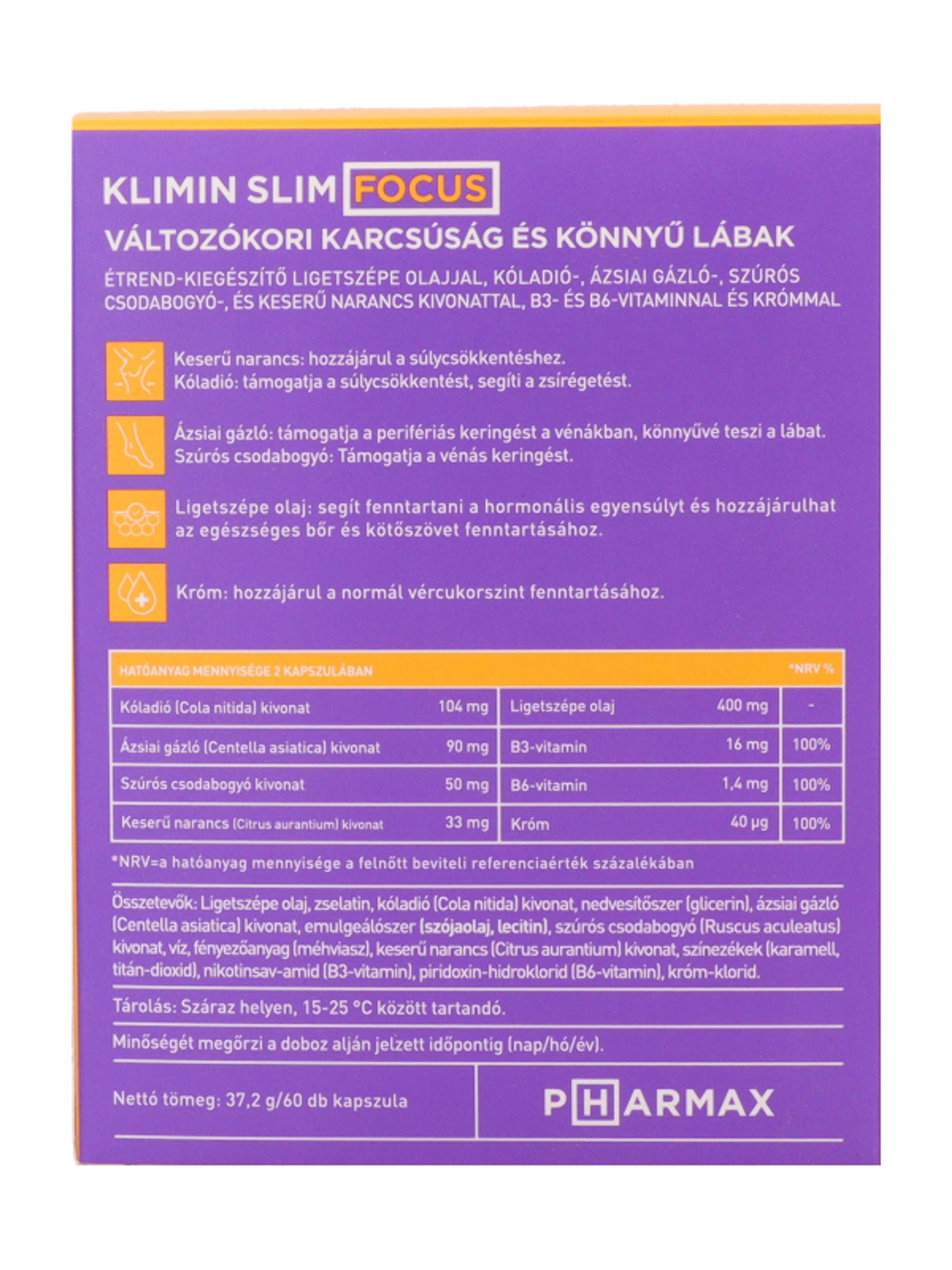 Pharmax Klimin Slim Focus Kapszula - 60 db-4