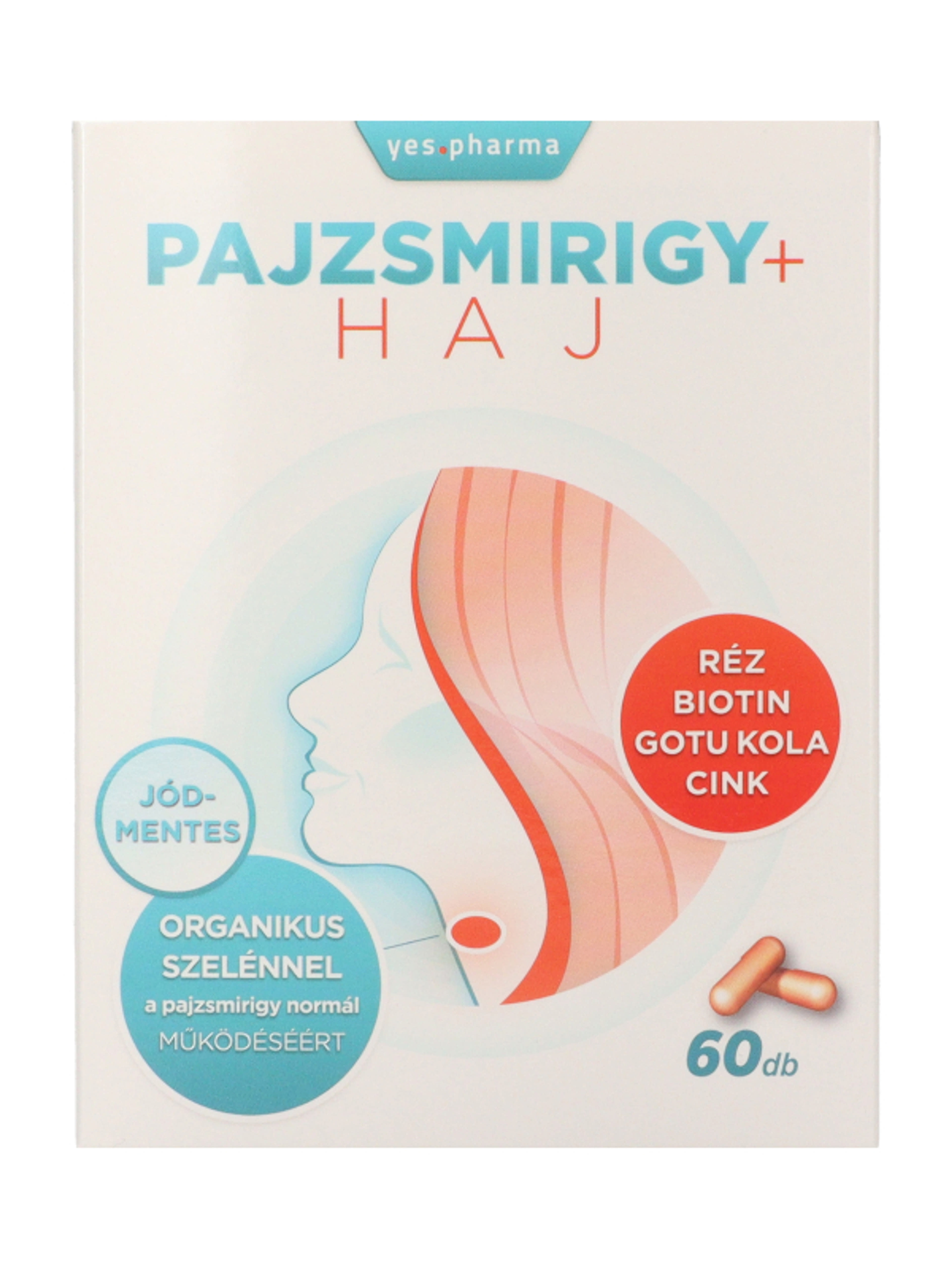 Yes Pharma Pajzsmirigy+ Haj Kapszula - 60 db-2