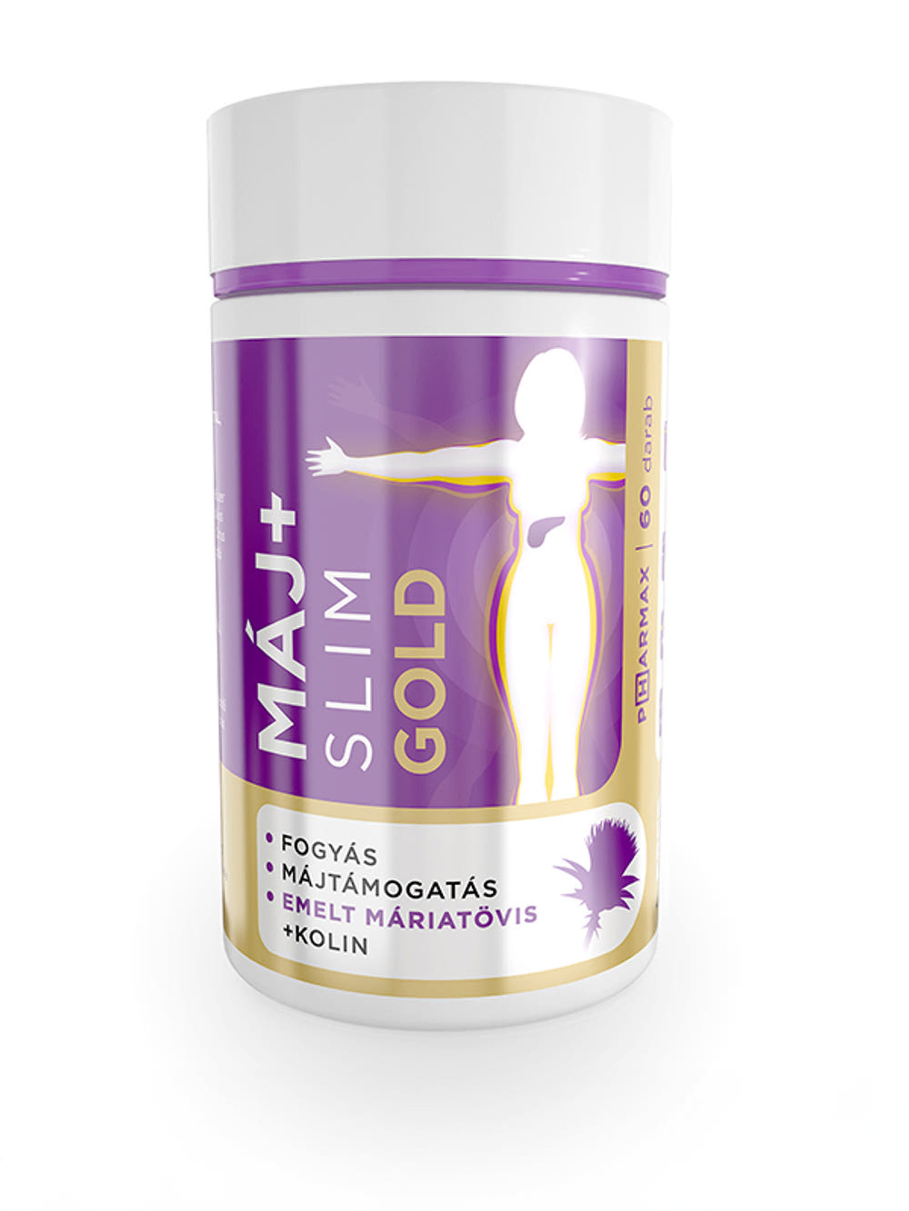 Pharmax Máj+Slim Gold - 60 db