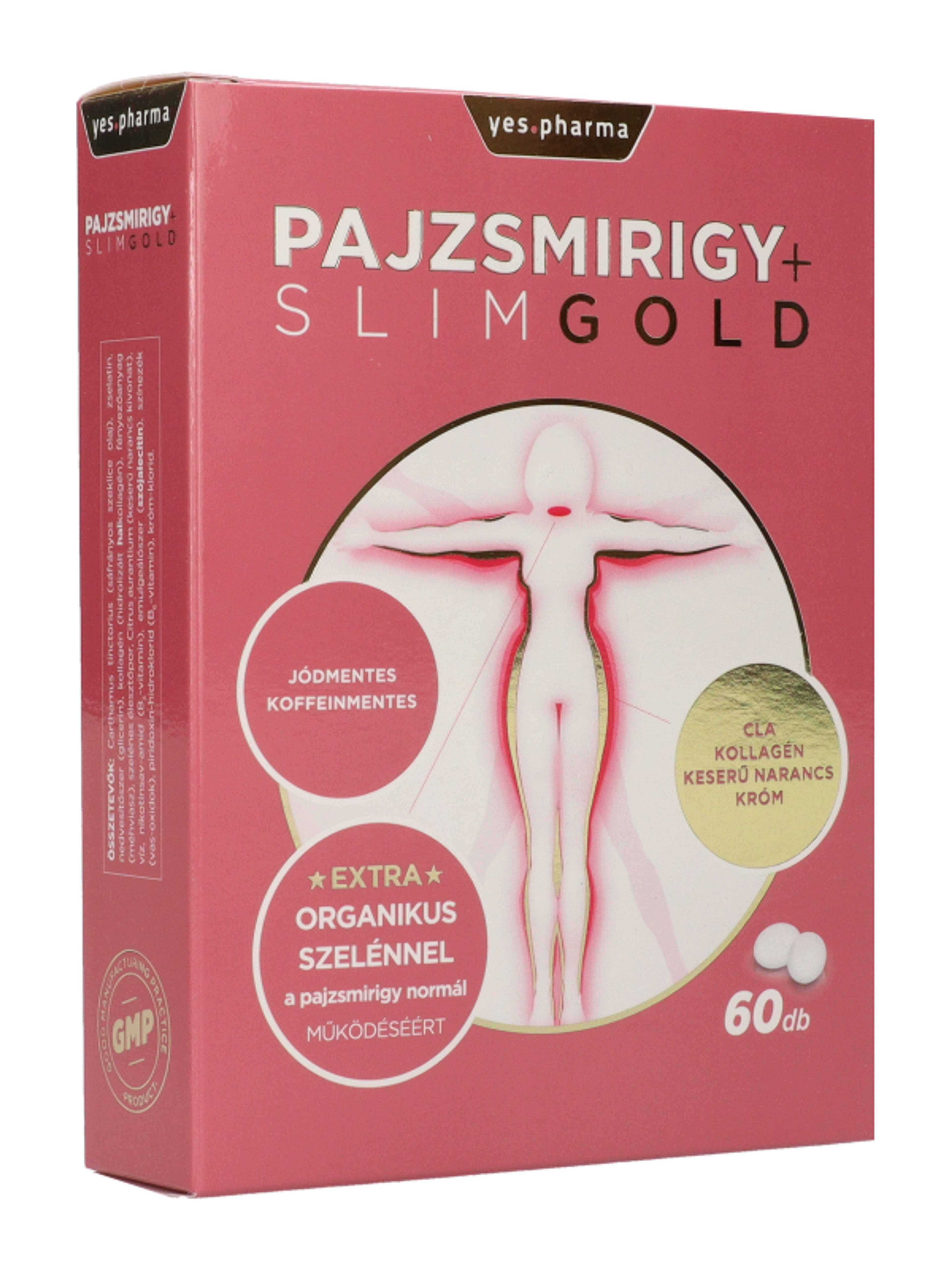 Yespharma pajzsmirigy+slim gold kapszula - 60 db-5