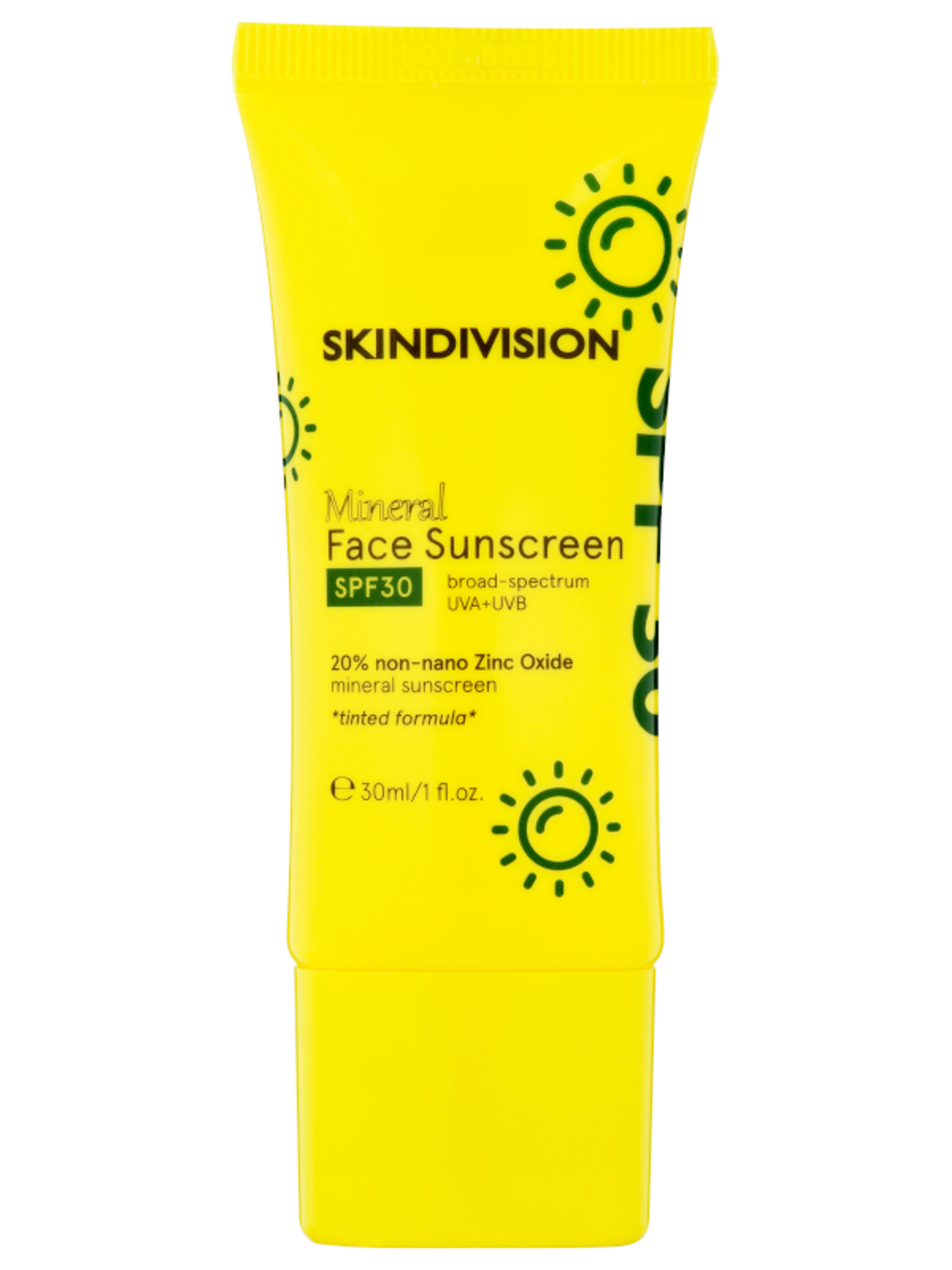 SkinDivision ásványi fényvédő arcra SPF30 - 30 ml-3