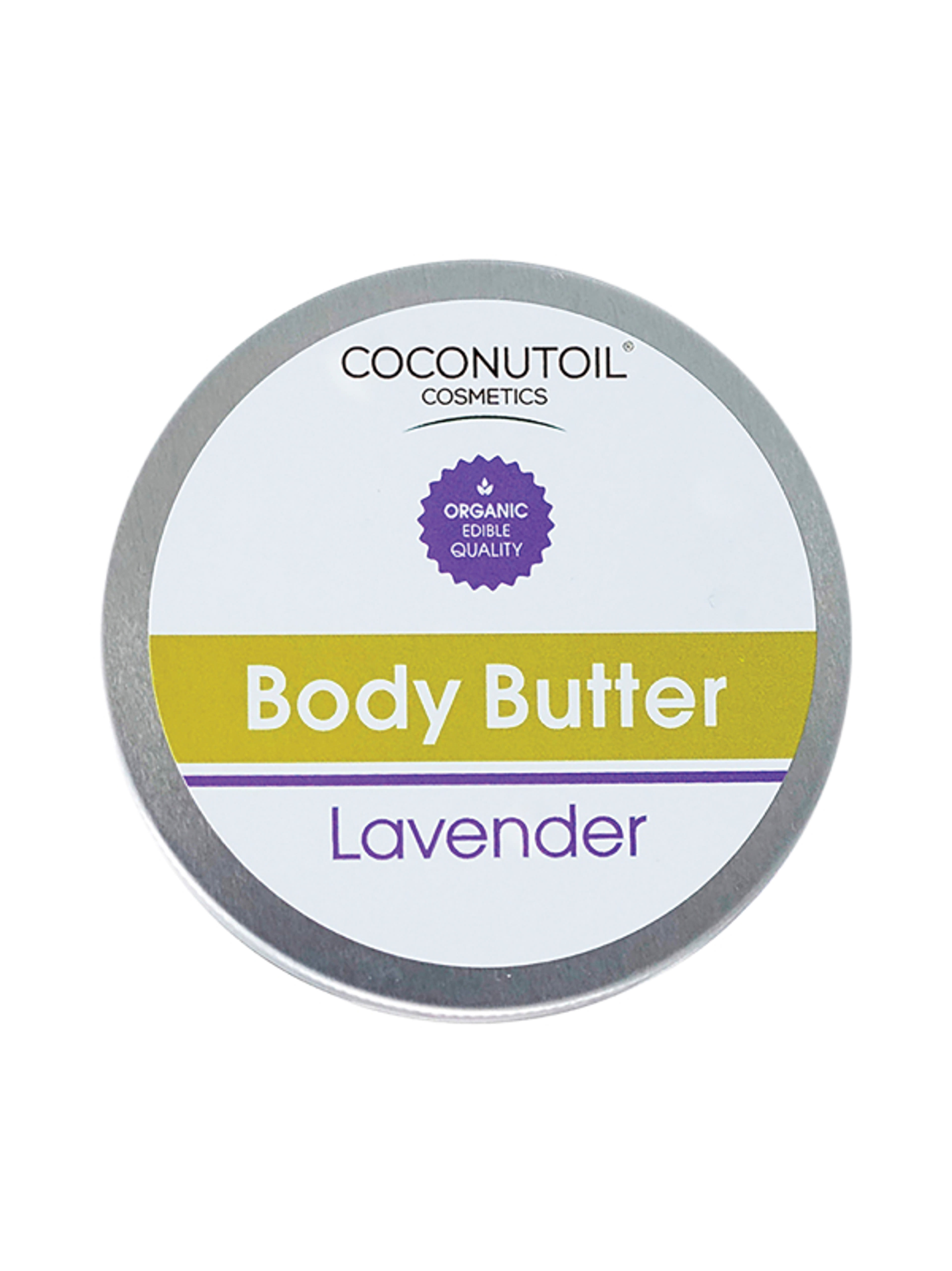 Coconutoil Cosmetics Bio levendula testvaj - 100 ml