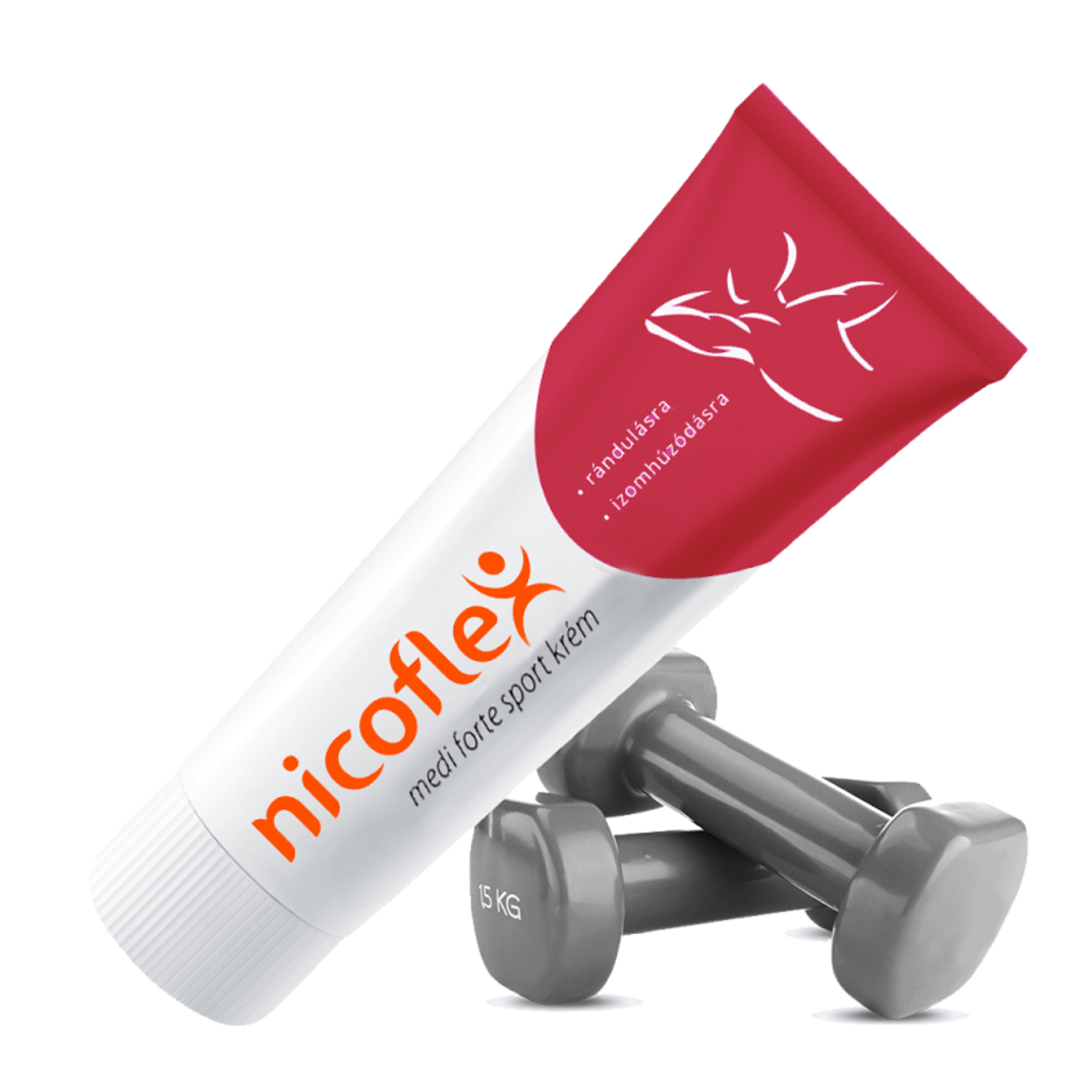Nicoflex medi forte sportkrém - 50 g-4