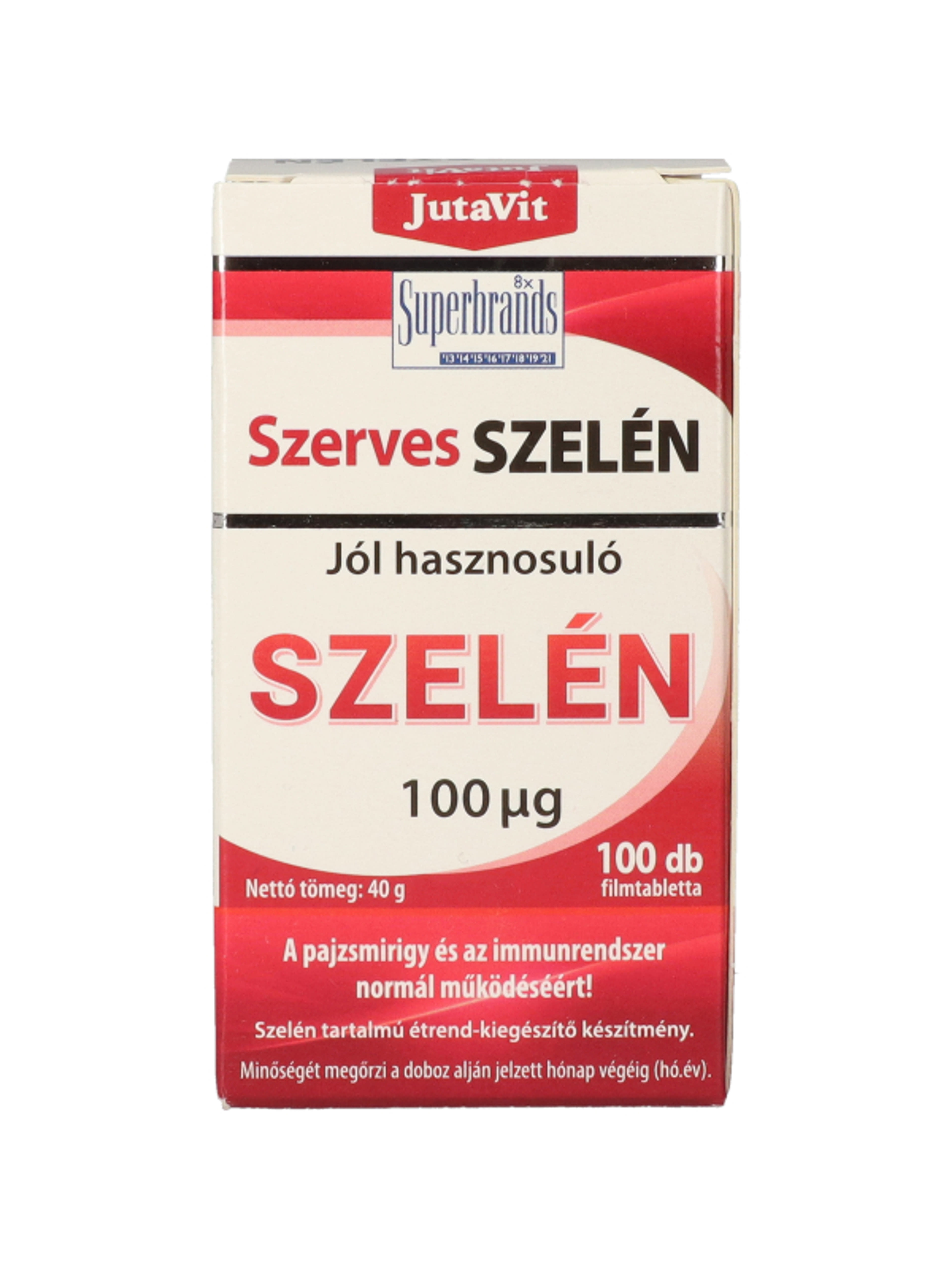 JutaVit Szerves szelén étrend-kiegészítő tabletta - 100 db