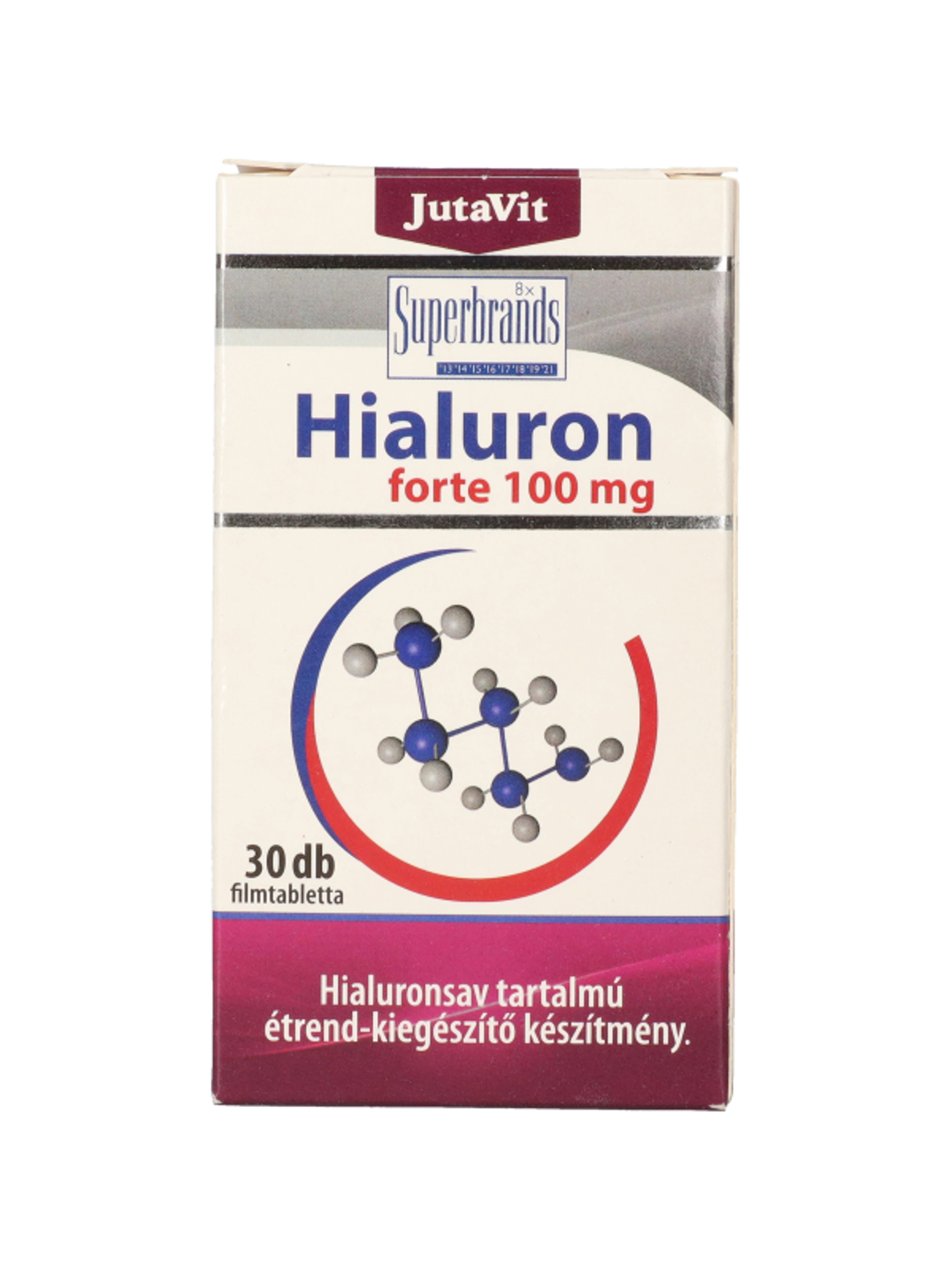 JutaVit Hialuron Forte étrend-kiegészítő, 100 mg - 30 db