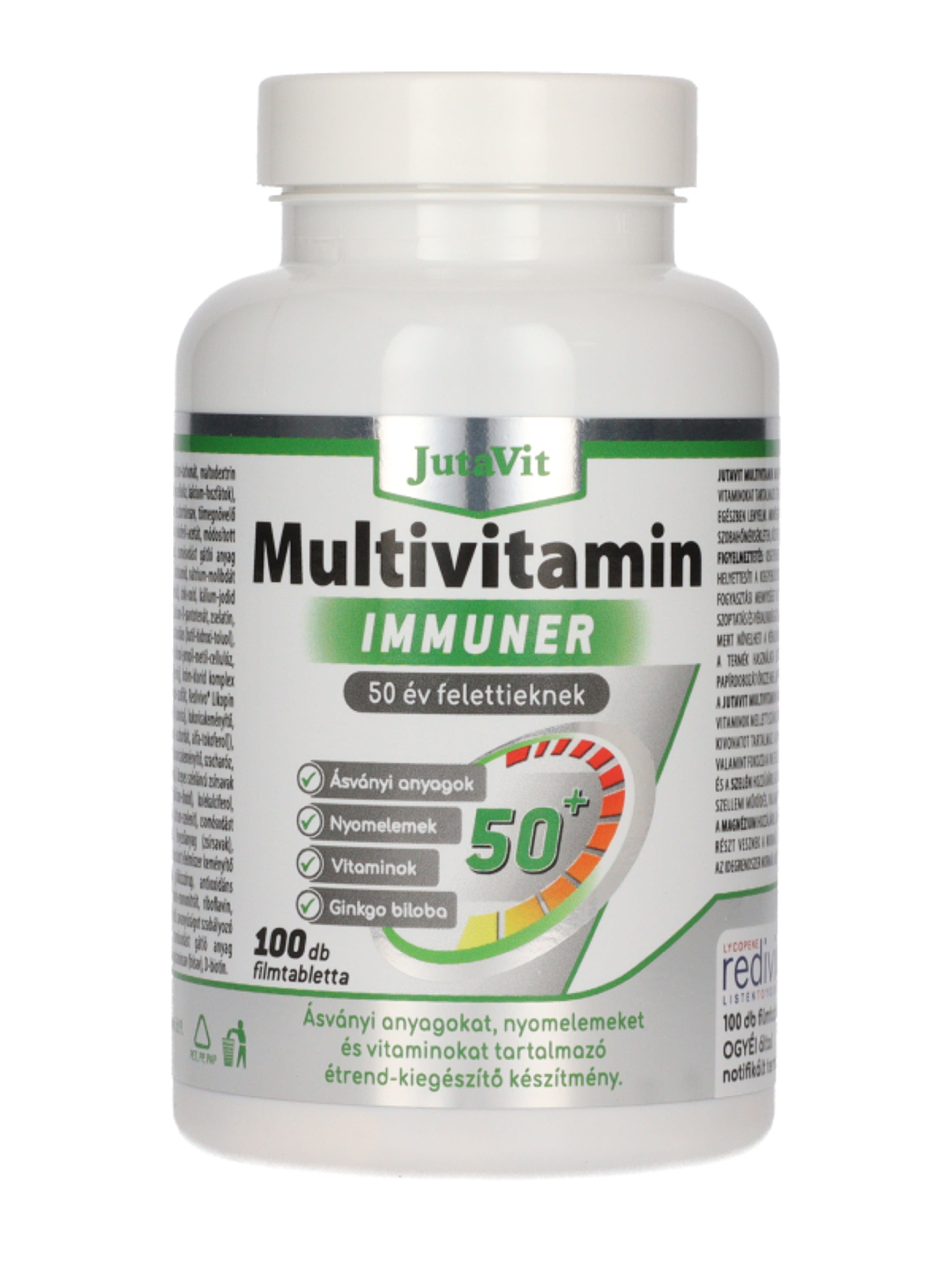 Jutavit multivitamin immunerősítő senior 50 év felett - 100 db-4