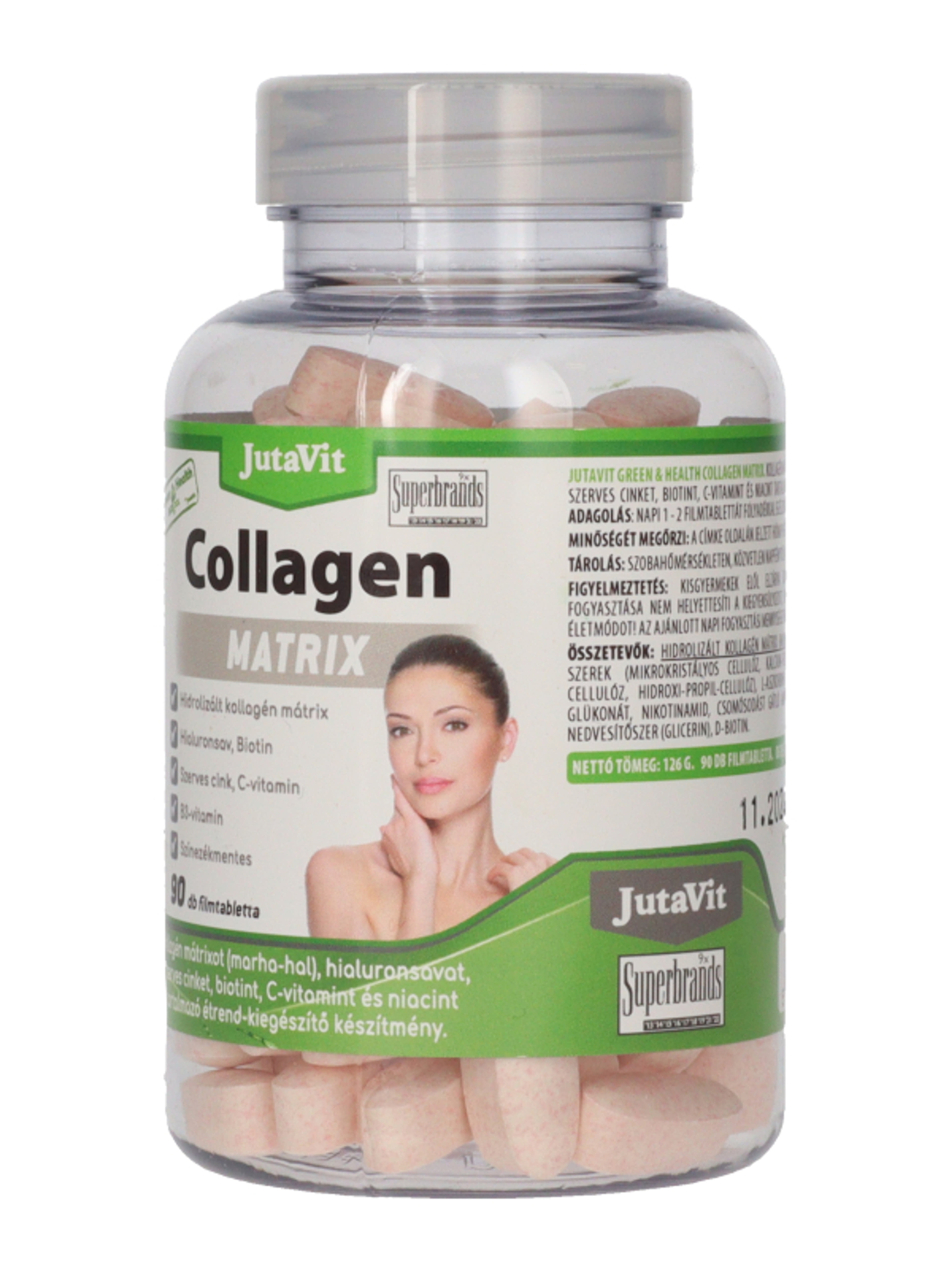 Jutavit Green&Health Collagen Matrix étrend-kiegészítő filmtabletta - 90 db-3