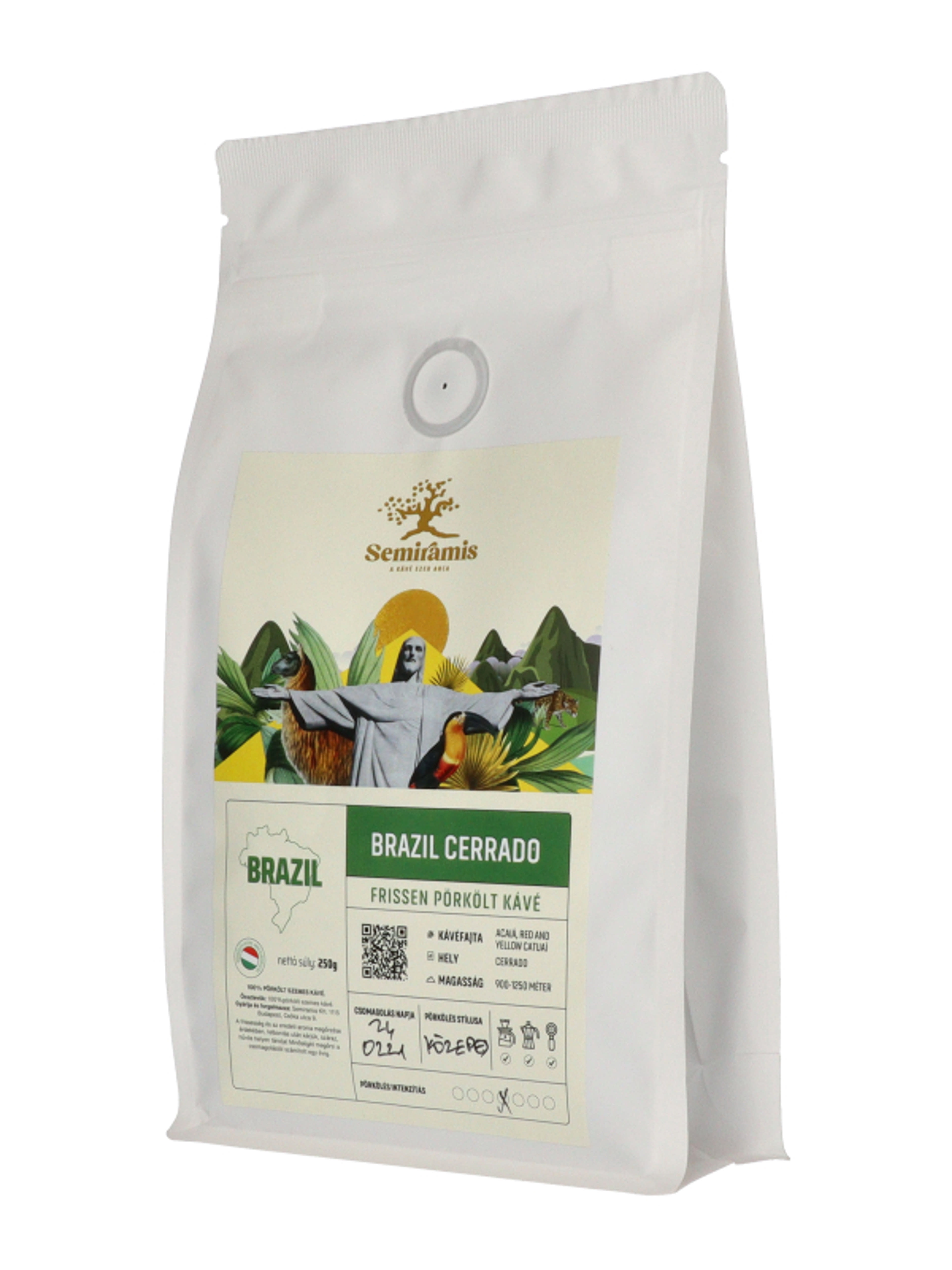 Semiramis Brazil Cerrado szemes kávé - 250 g-2