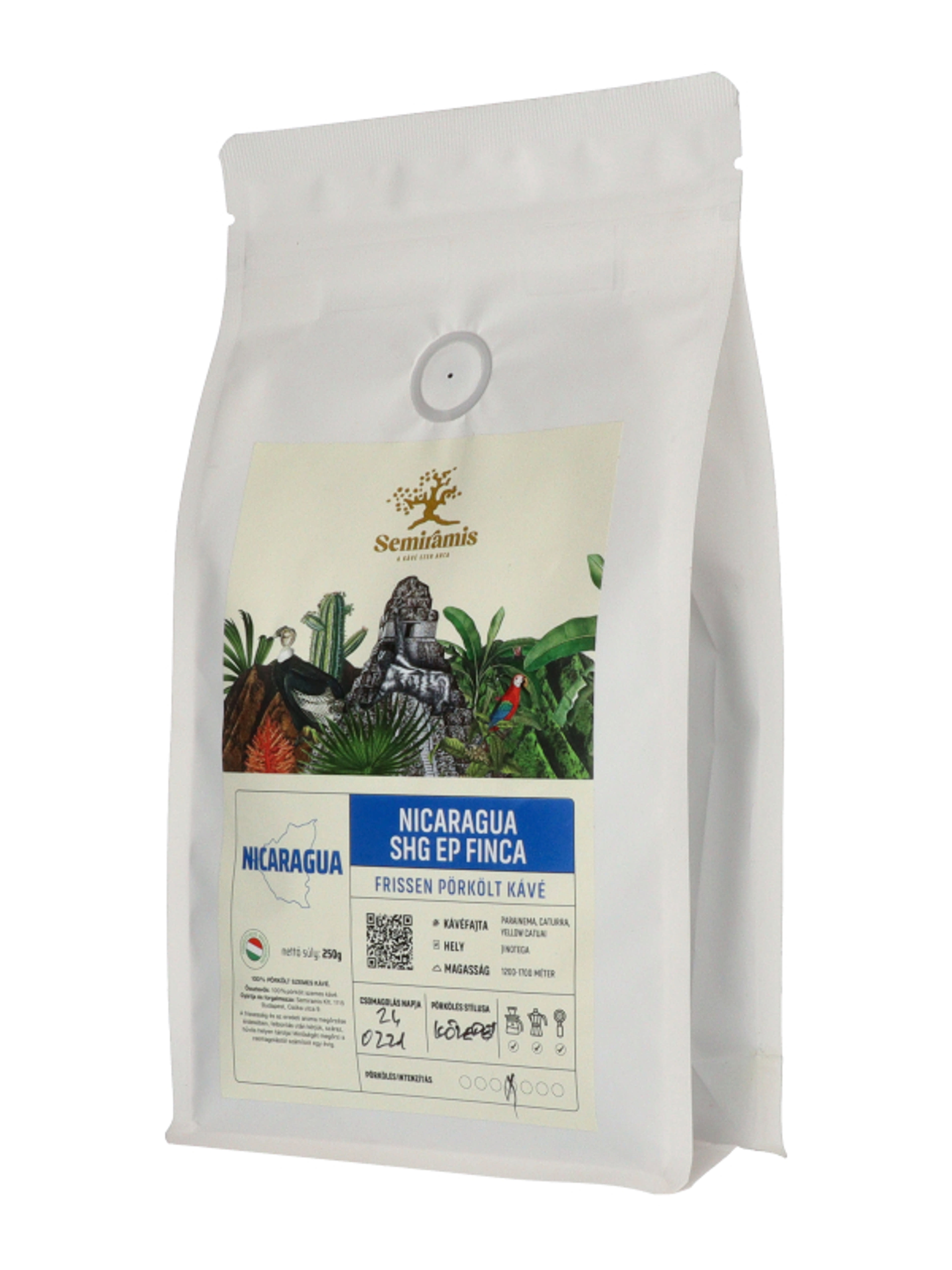 Semiramis Nicaragua Shg Ep Finca szemes kávé - 250 g-2