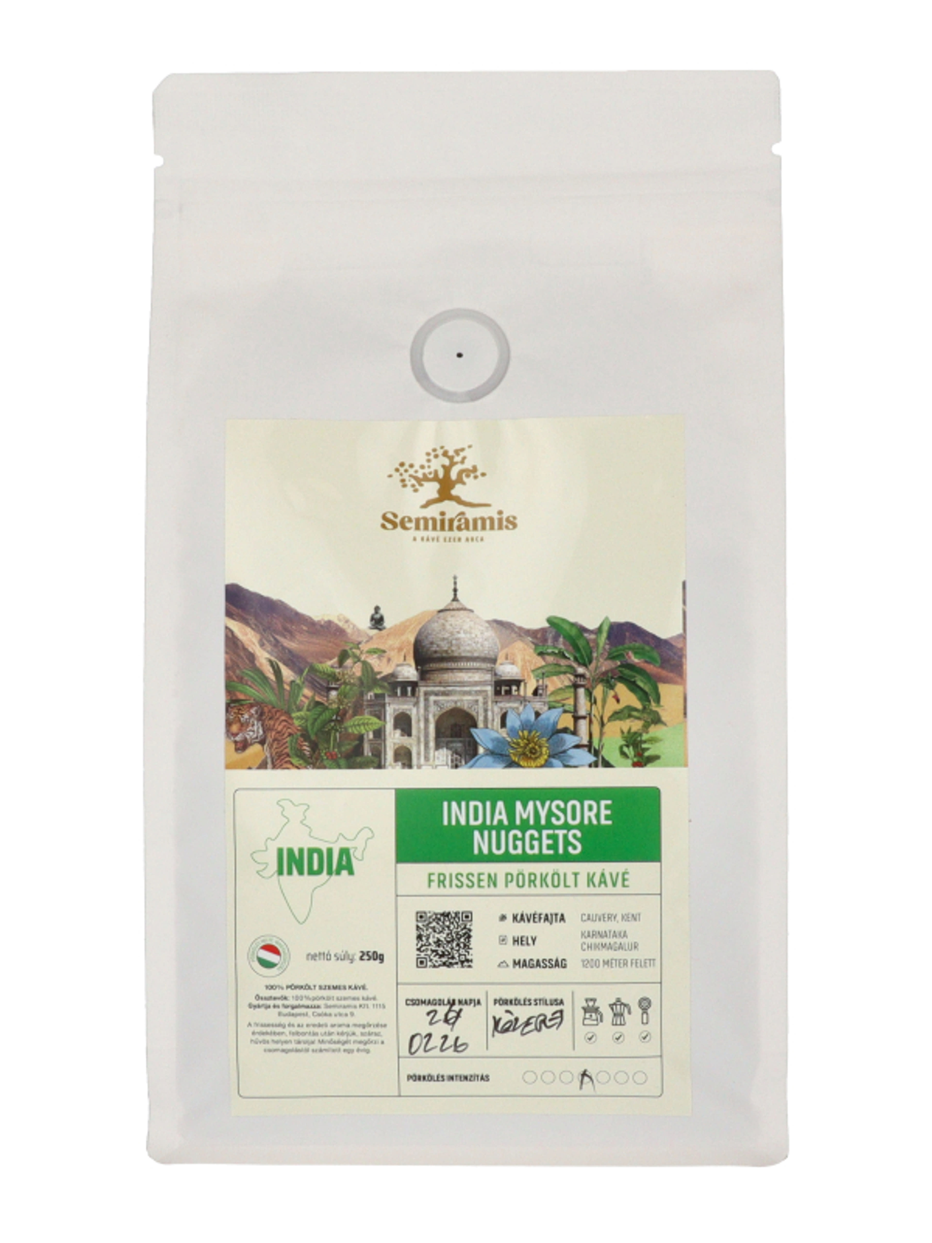 Semiramis India Mysore Nuggets szemes kávé - 250 g
