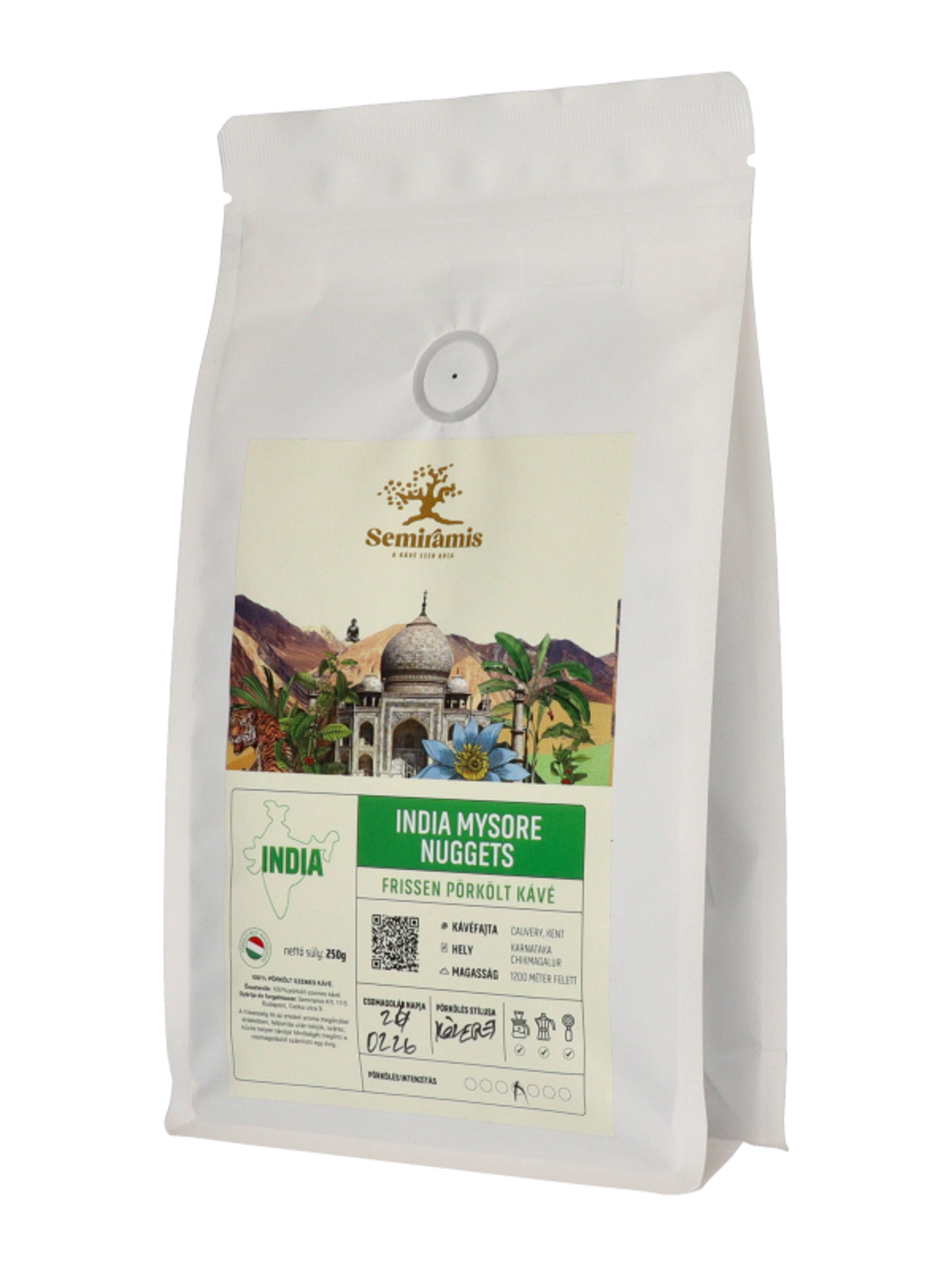 Semiramis India Mysore Nuggets szemes kávé - 250 g-2