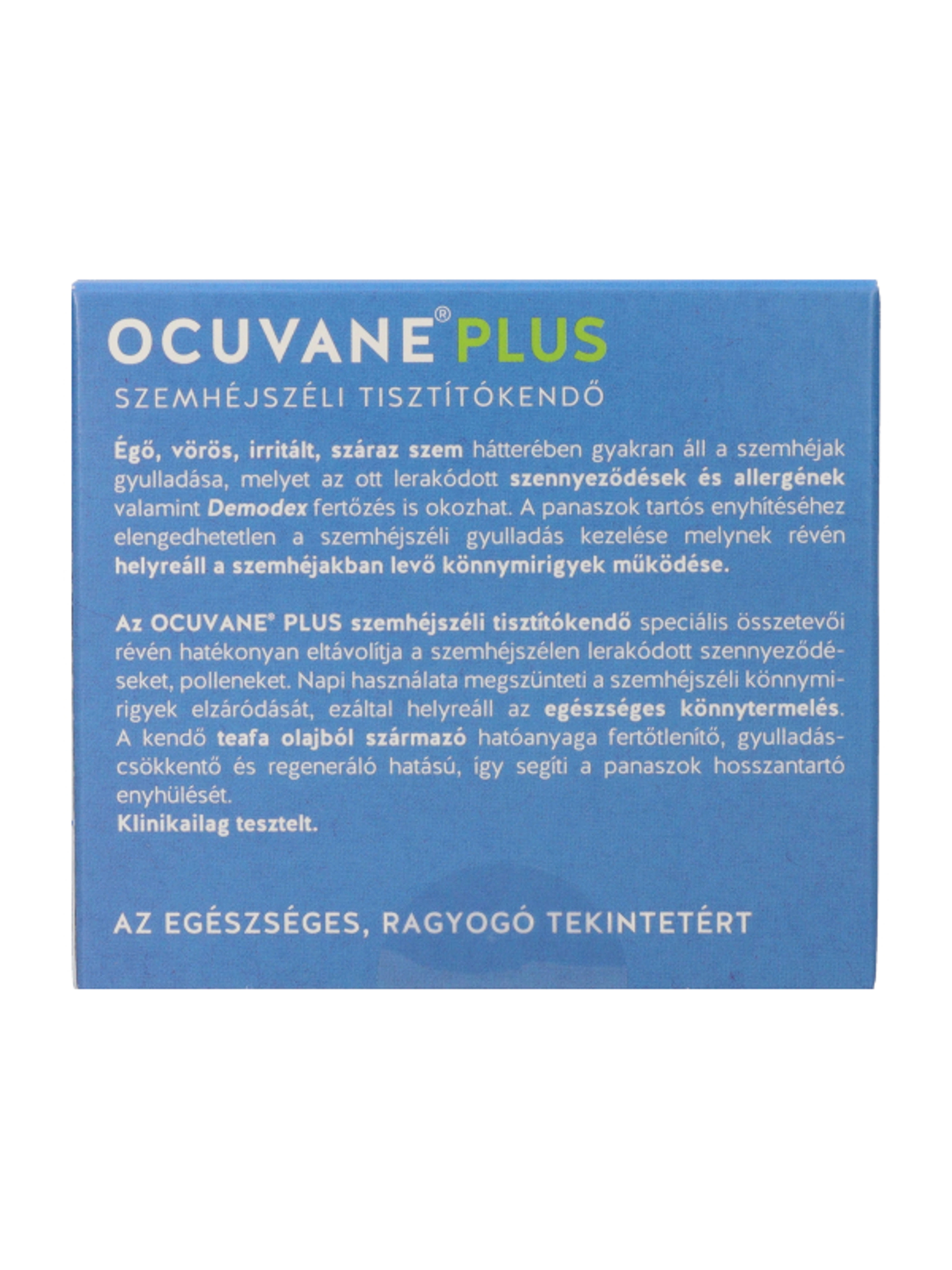 Ocuvane plus szemhéjszéli tisztítókendő - 24 db-4