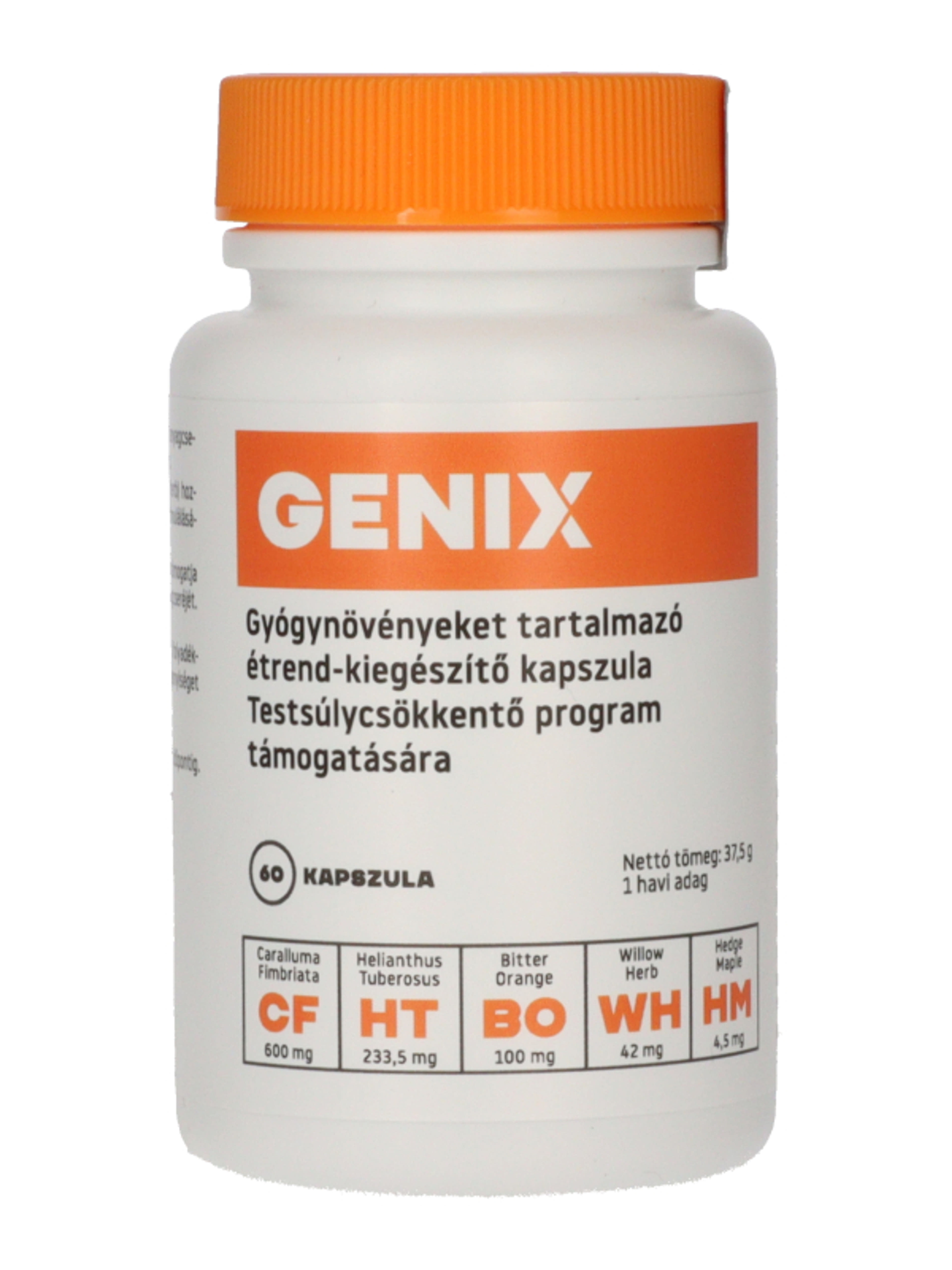 Genix gyógynövényeket tartalmazó étrend-kiegészítő - 60 db-2
