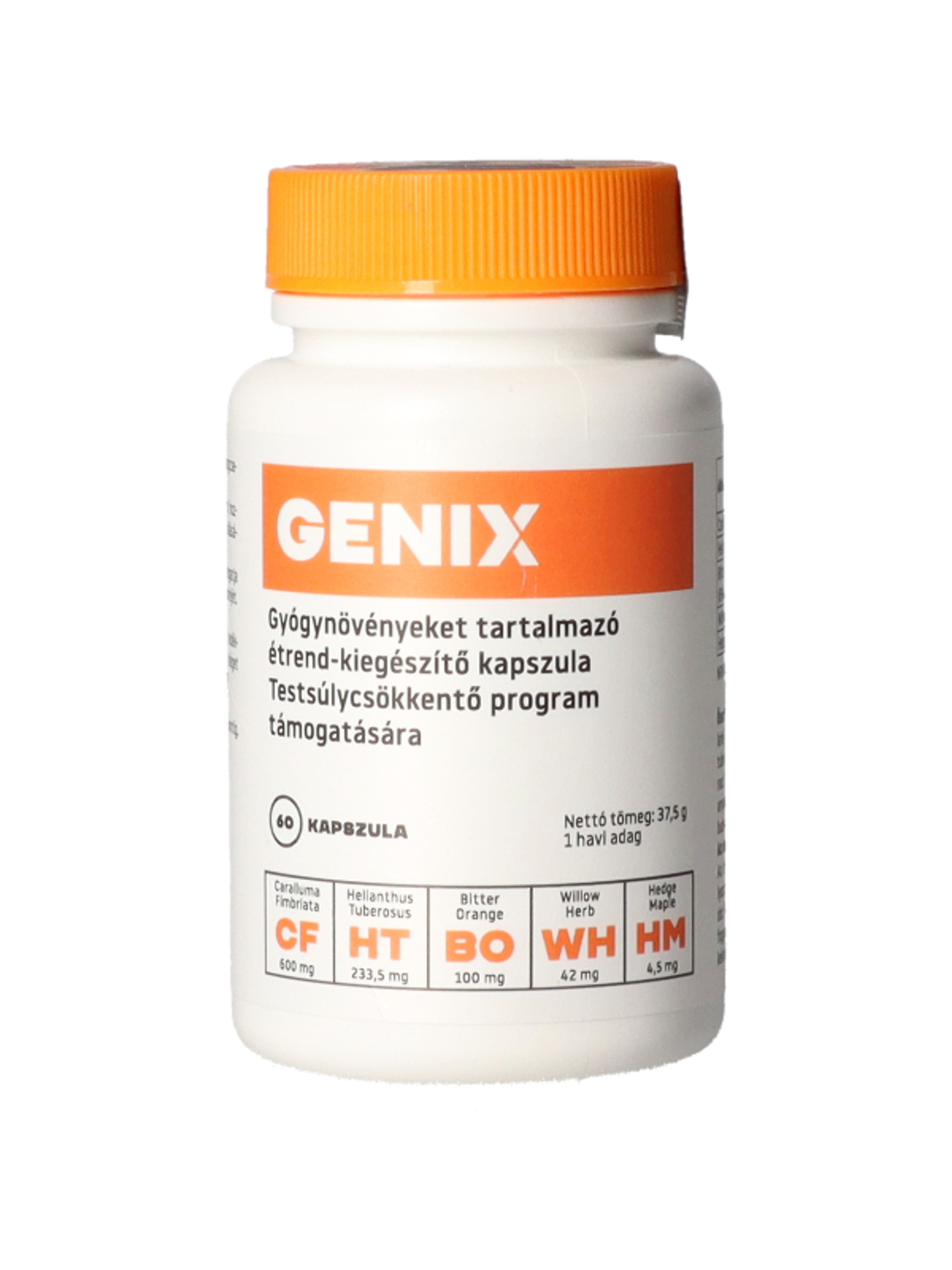 Genix gyógynövényeket tartalmazó étrend-kiegészítő - 60 db-1